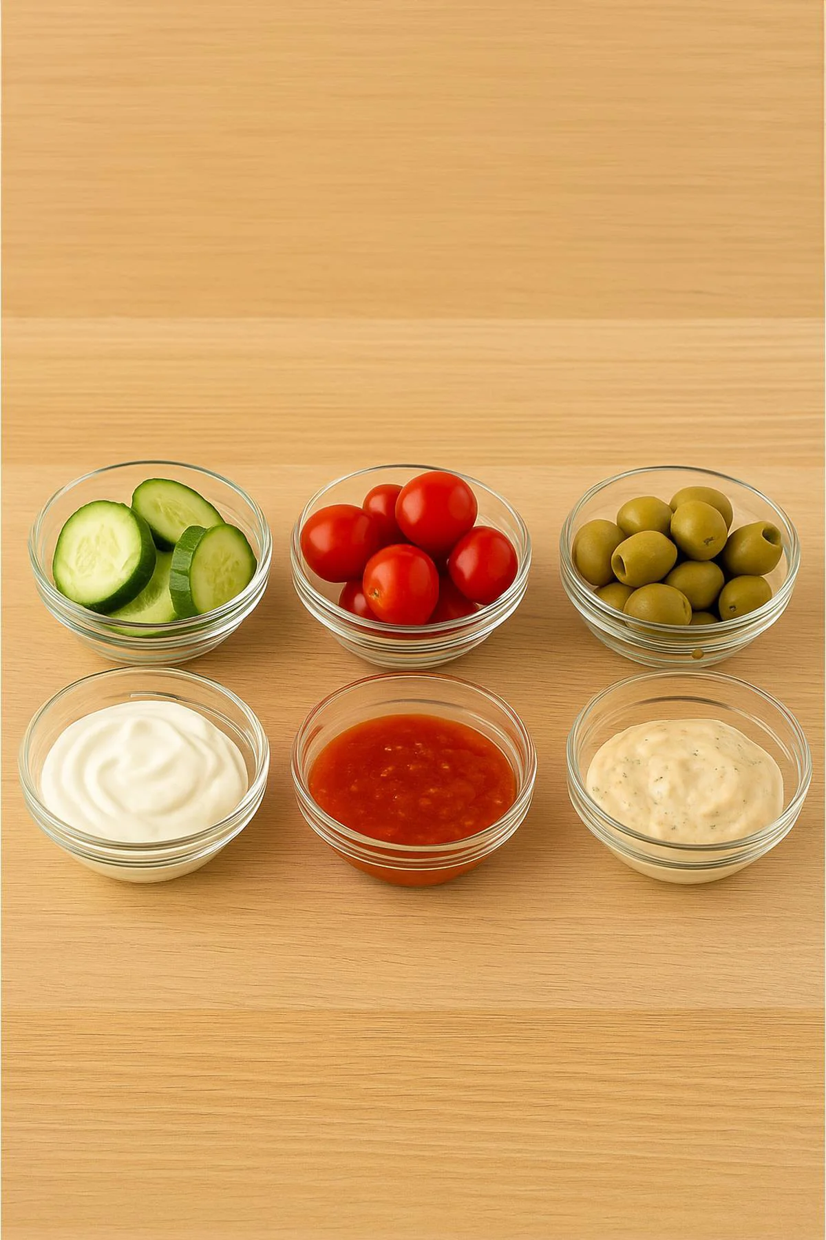 Cam Kase Seti 6 lı 155 ml