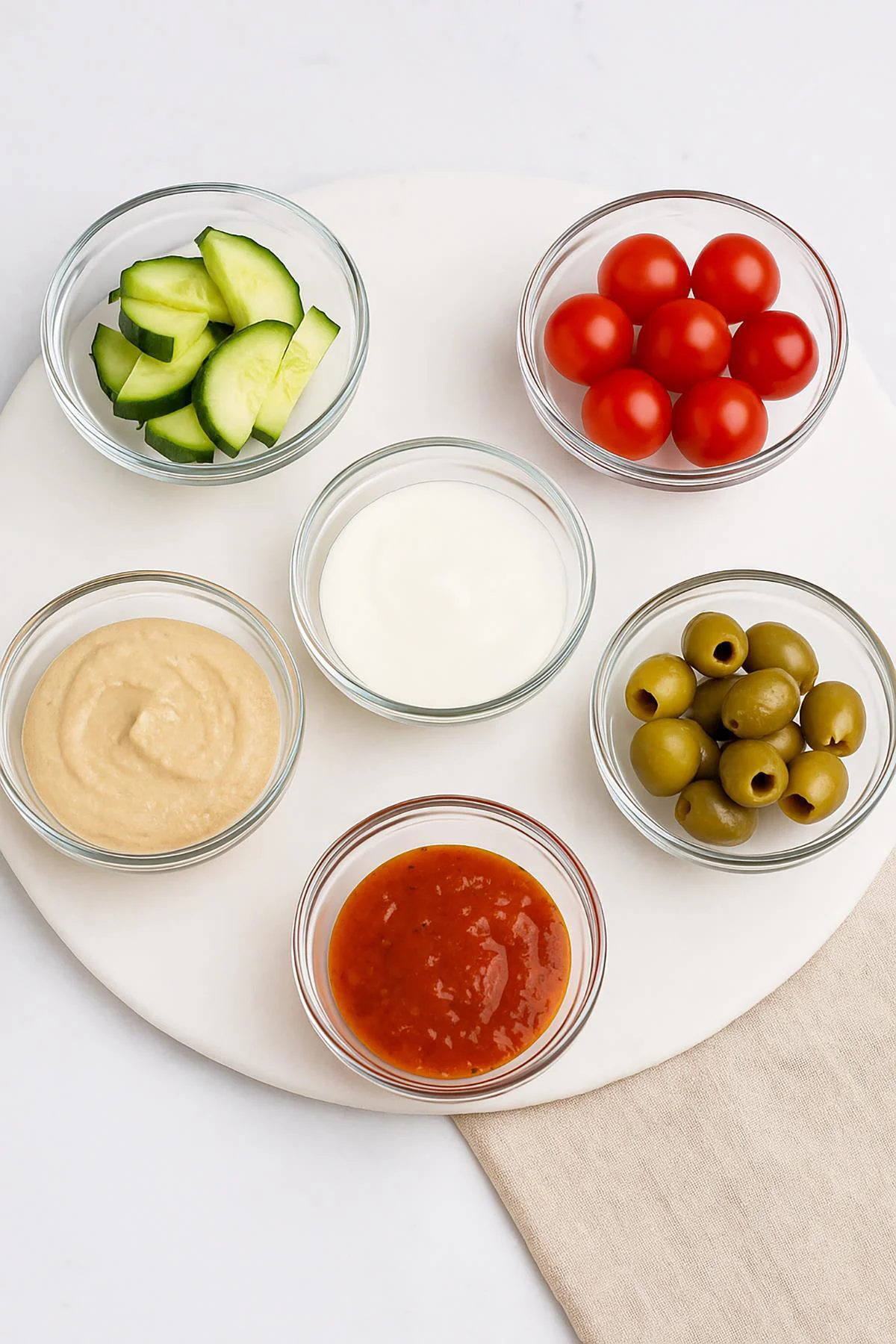 Cam Kase Seti 6 lı 155 ml