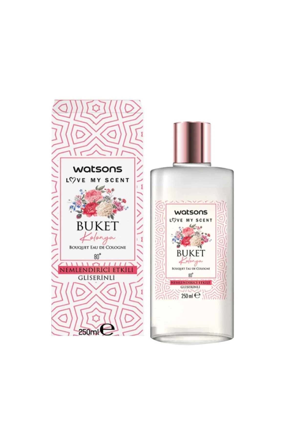 Cam Kolonya Buket 250 Ml Cam Kolonya Buket 250 Ml