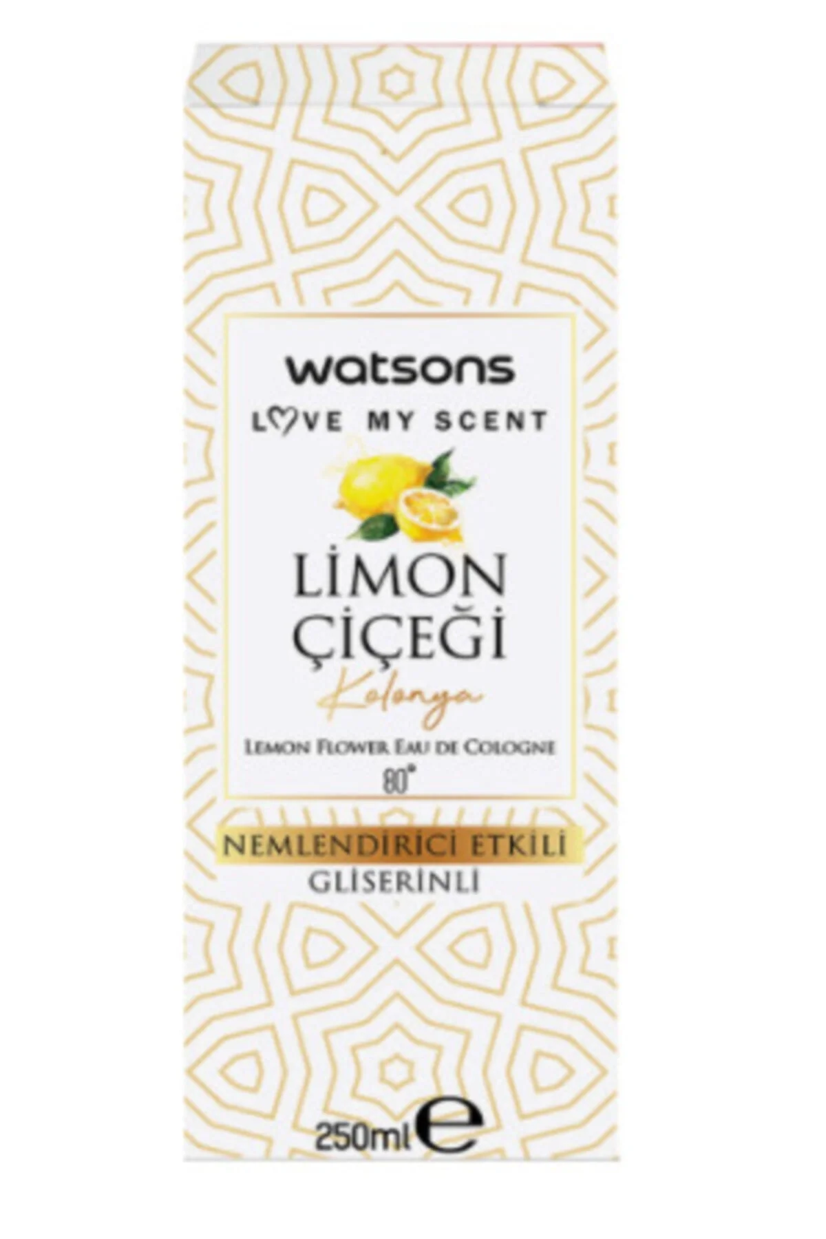 Cam Kolonya Limon Çiçeği 250 Ml Cam Kolonya Limon Çiçeği 250 Ml - Görsel 2