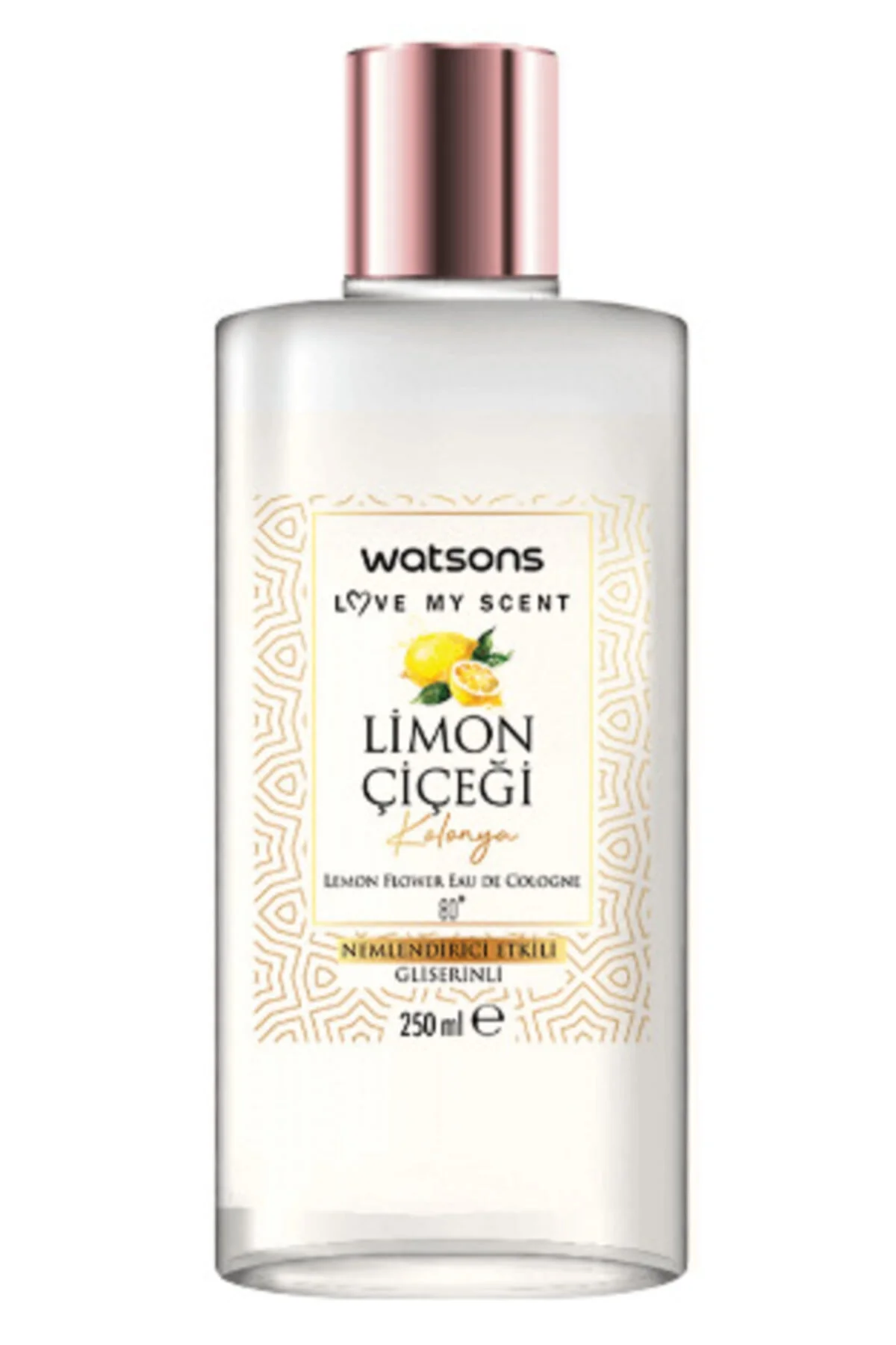 Cam Kolonya Limon Çiçeği 250 Ml Cam Kolonya Limon Çiçeği 250 Ml