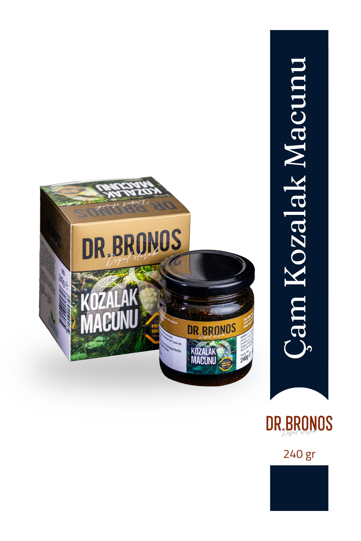 Çam Kozalak Macunu 240 gr (PROPOLİS TAKVİYELİ)