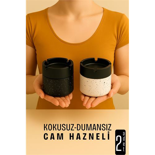 Cam Küllük - Desenli 2'li Küllük Seti  Kafe Küllüğü Restoran Küll