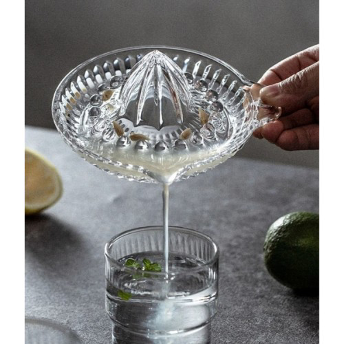 Cam Limon Sıkacağı Meyve Sıkma Aparatı Kolay Kullanımlı Mutfak Ge