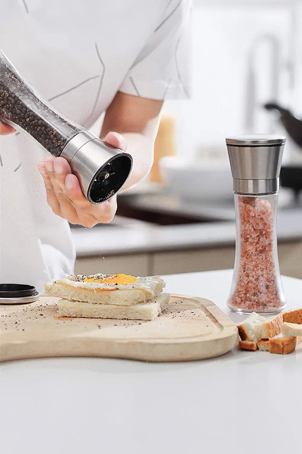 Cam Metal Kapaklı Baharat Öğütücü 250 ml