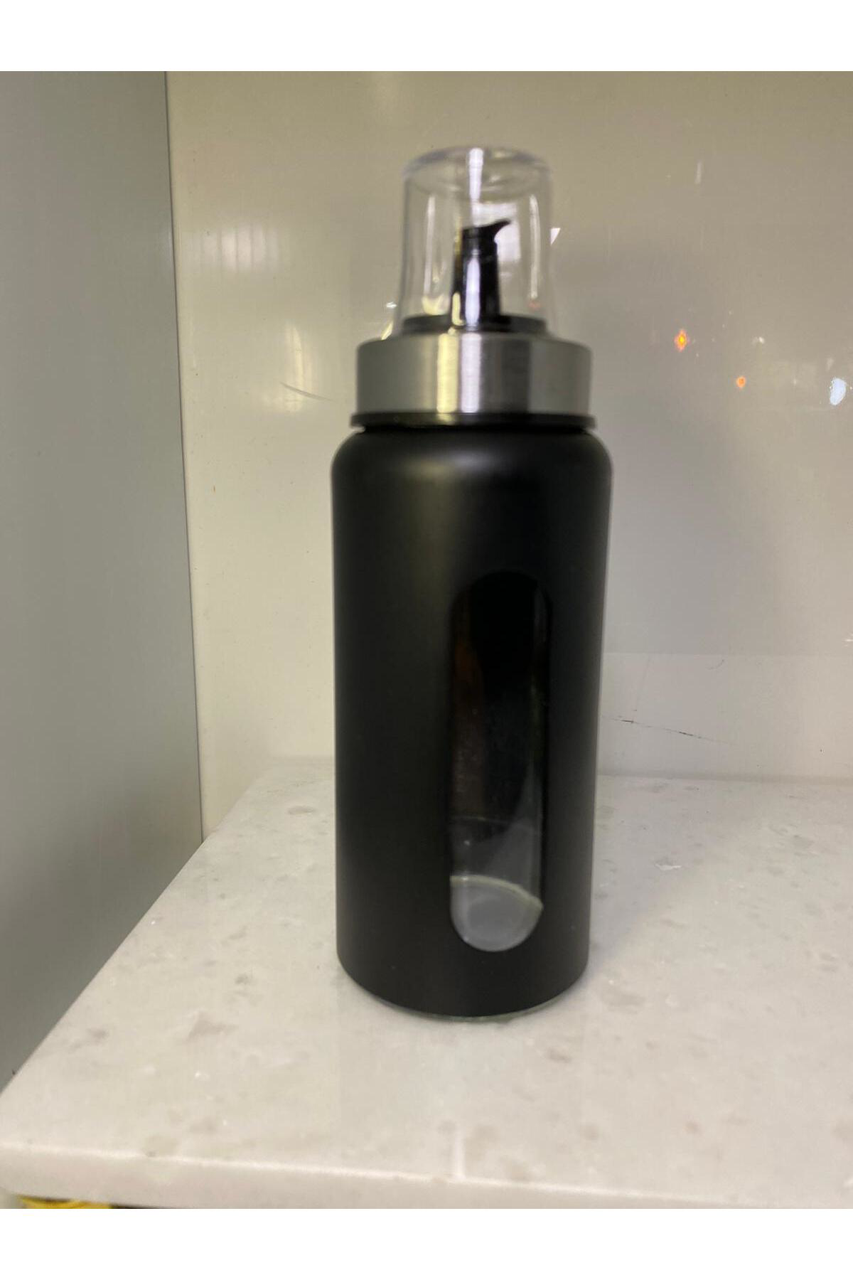 Elif Aksesuar Cam Metalli Yağlik Sirkelik Siyah 250 Ml
