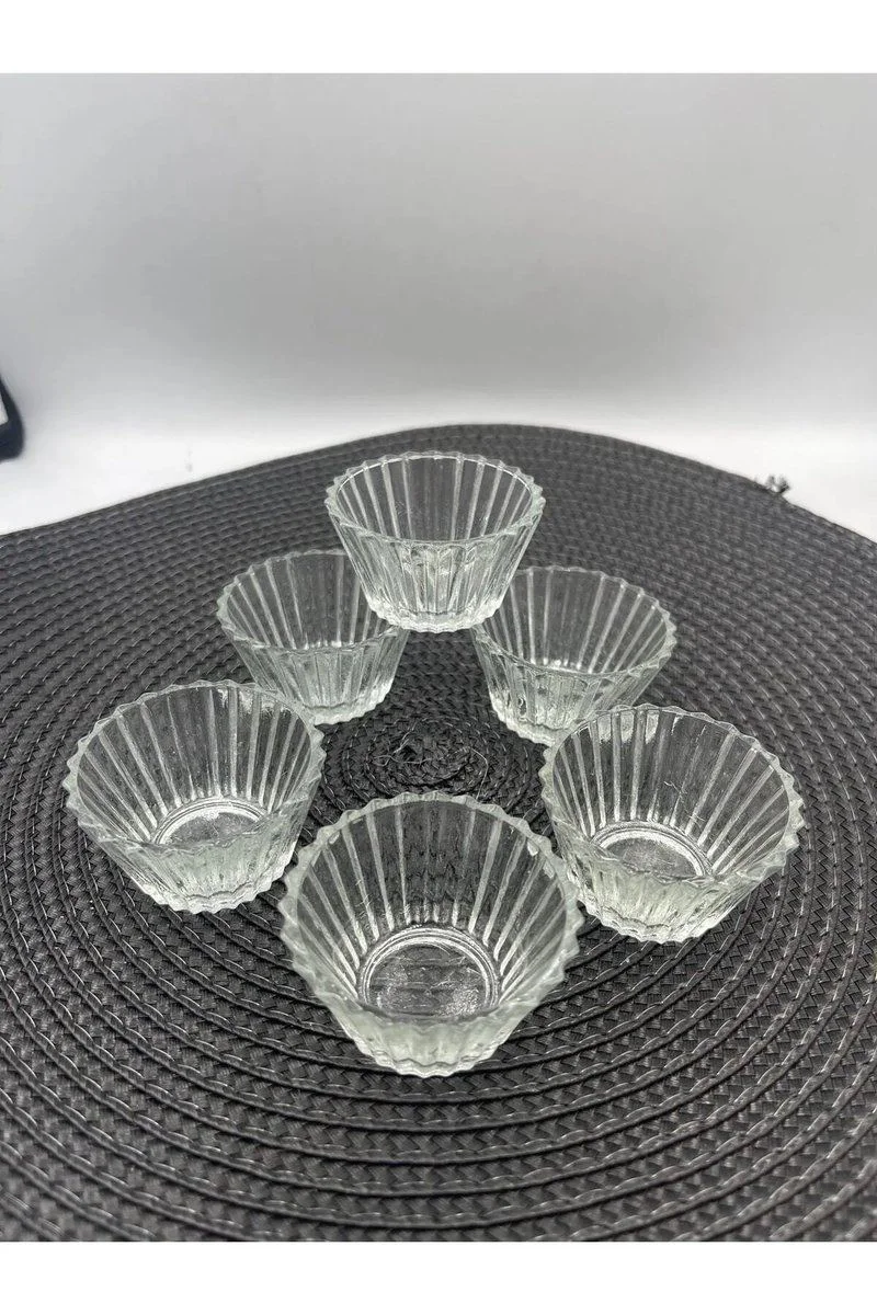 Cam Mini Sosluk Lokumluk 6'lı Set - Royaleks Serisi Fiyatı, Yorumları ve Özellikleri