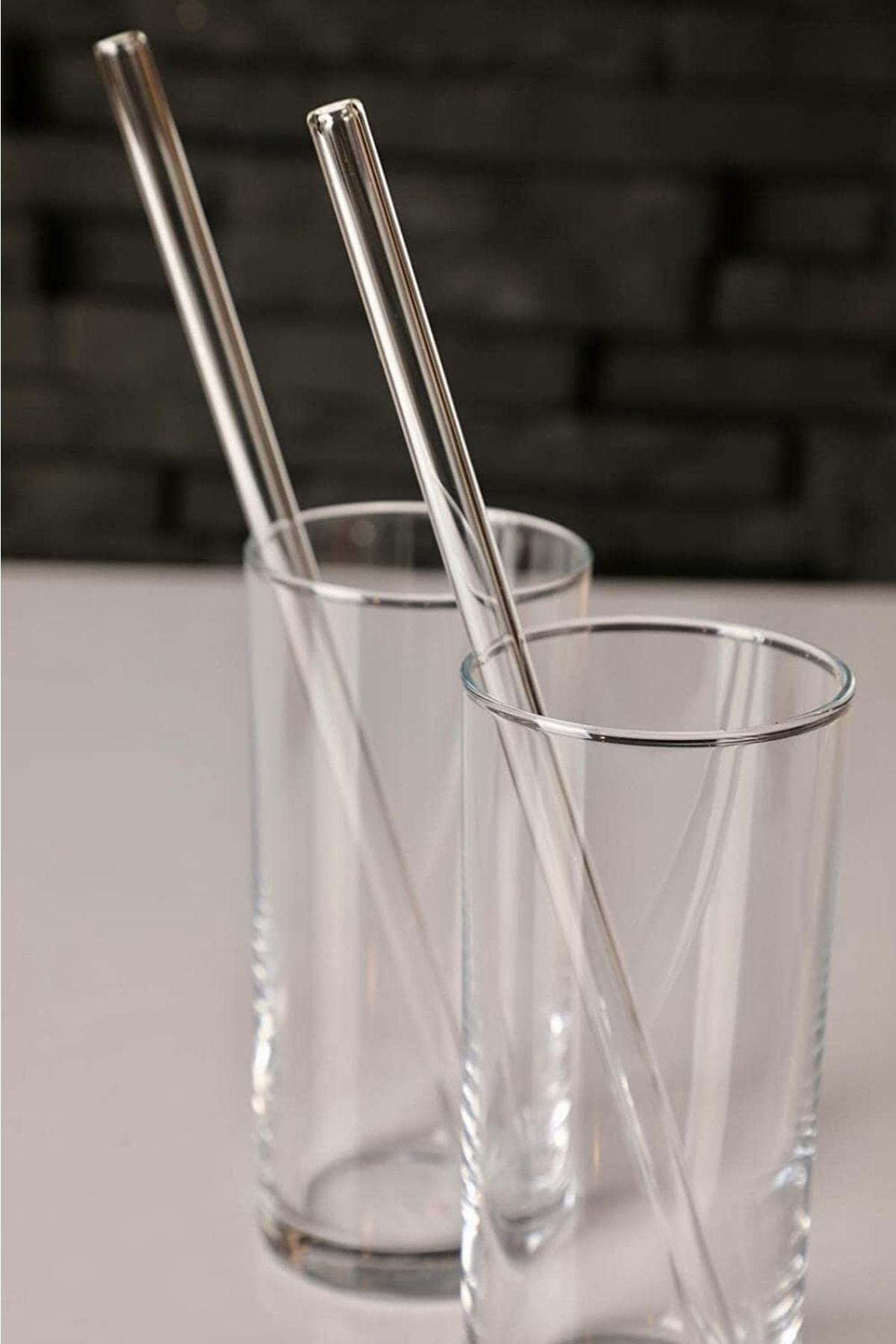 Cam Pipet, 4'lü Düz Cam Pipet