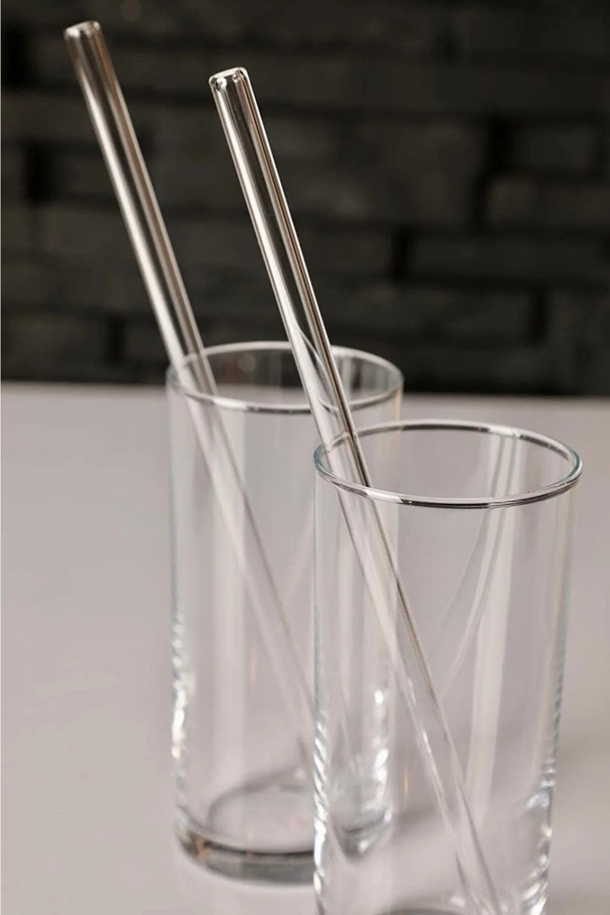 Cam Pipet, 4'lü Düz Cam Pipet