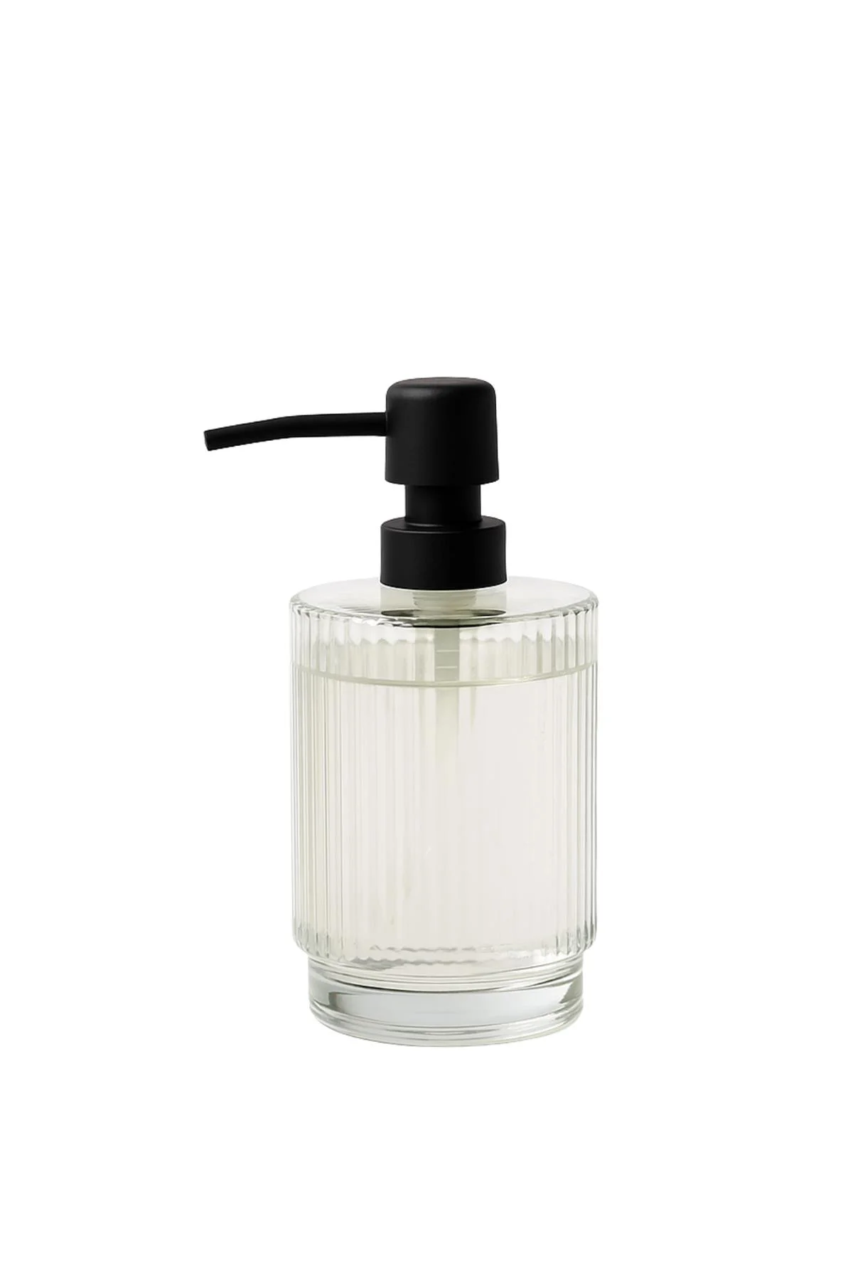 Cam Şeffaf Sıvı Sabunluk 200 ml Banyo Lavabo Cam Şeffaf Sıvı Sabunluk 200 ml Banyo Lavabo