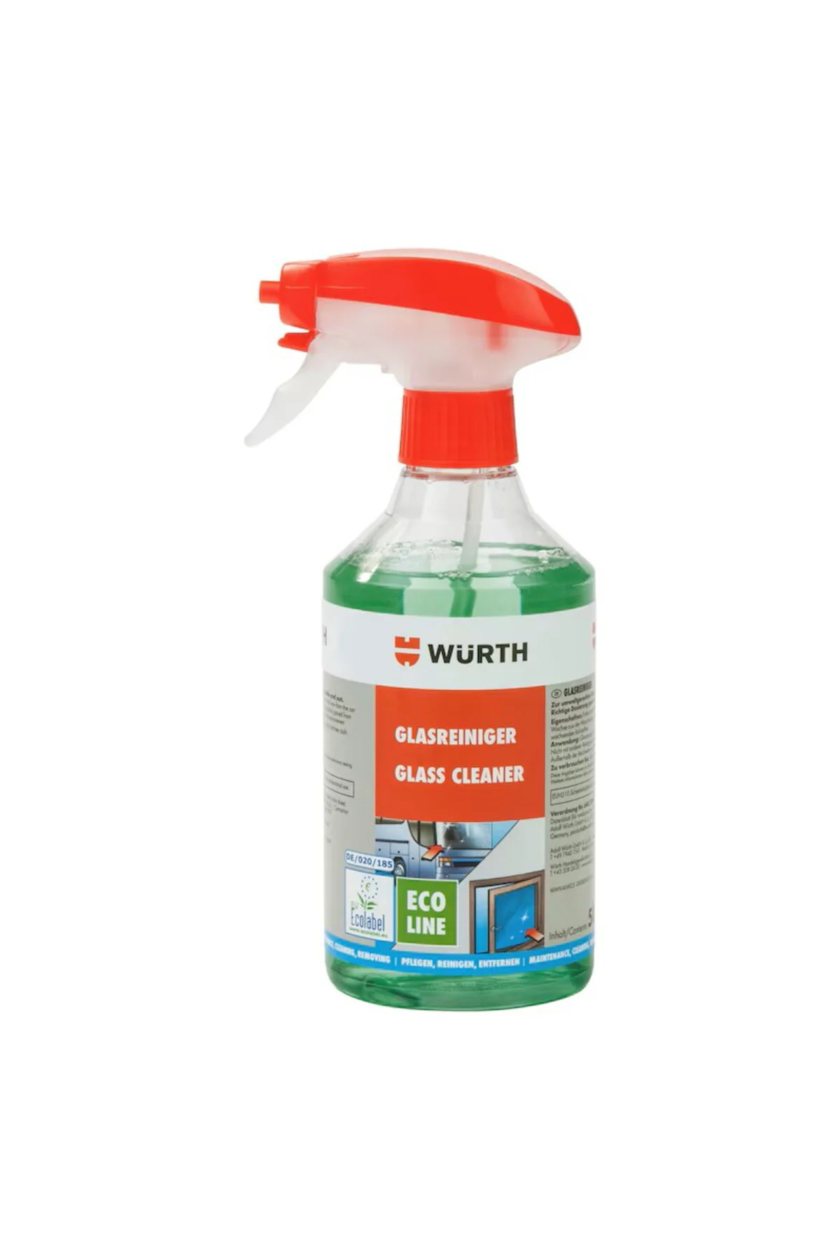 Cam Temizleyici ECO 500 ml - İz Bırakmayan Çevre Dostu Temizlik