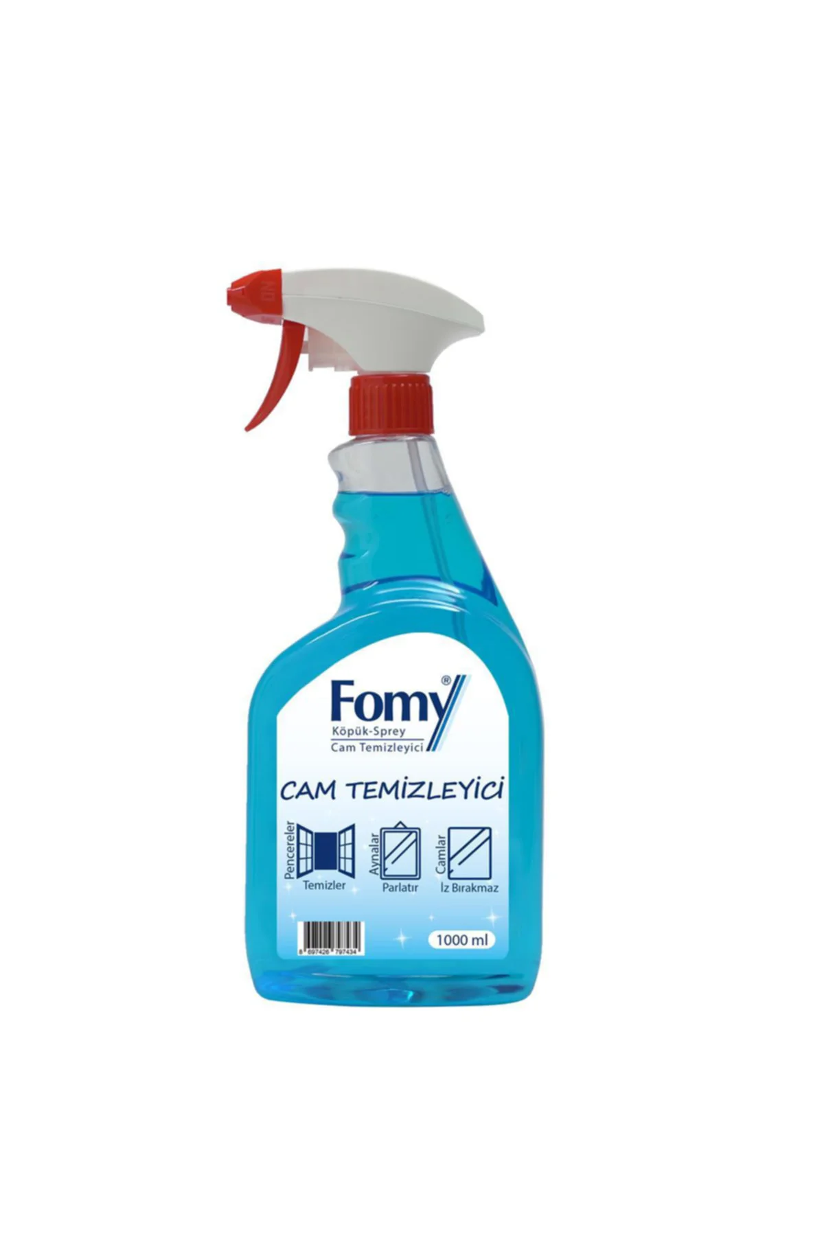 Cam Temizlik Köpüğü Trigger Sprey 1000 Ml
