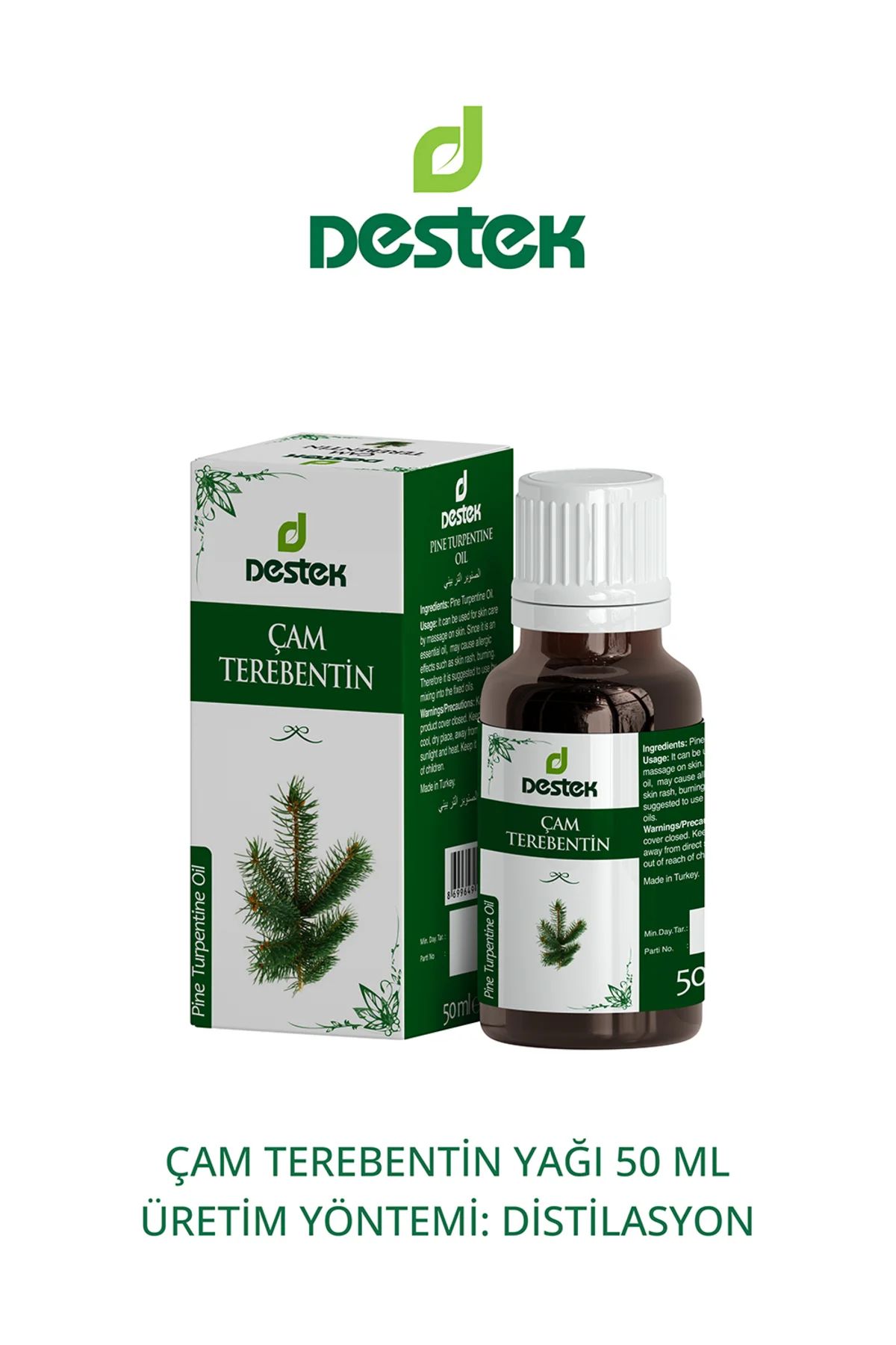 Çam Terebentin Yağı 50 ml Uçucu Yağ