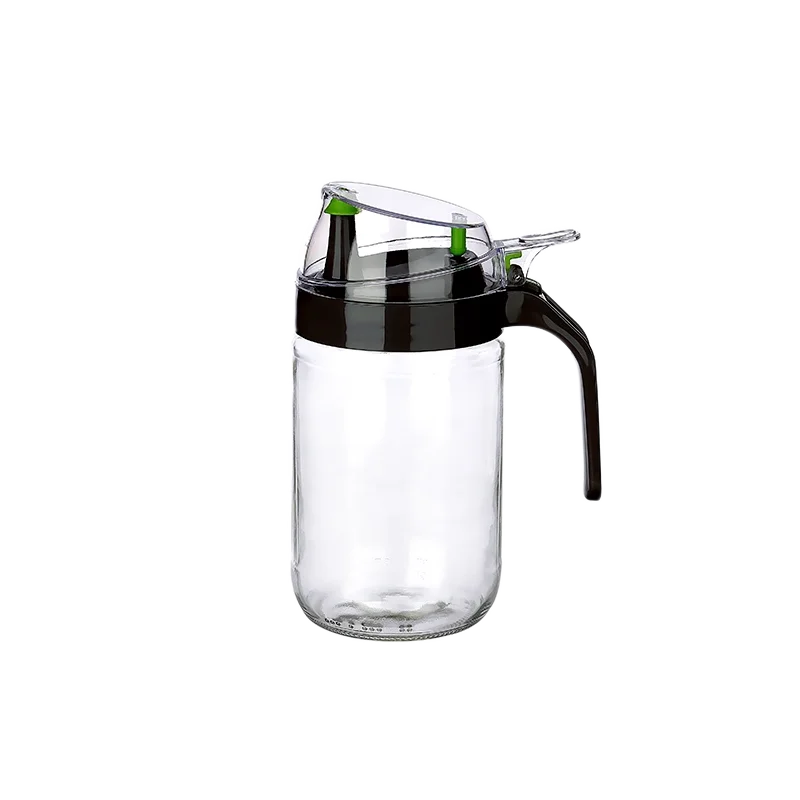 Cam Yağdanlık - Kulplu Sirkelik Sosluk 660ml