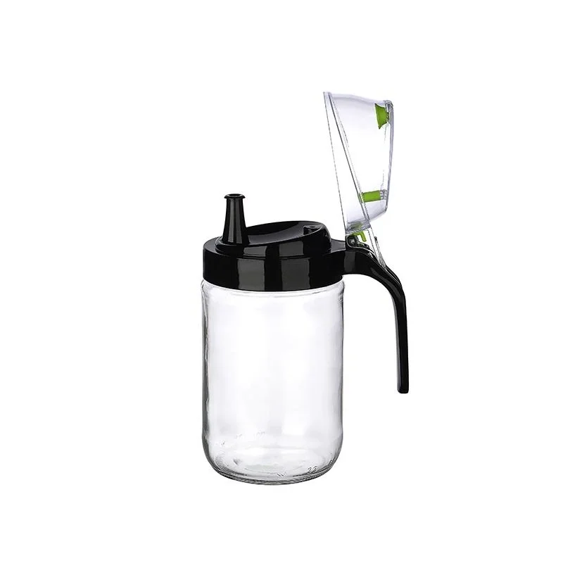 Cam Yağdanlık - Kulplu Sirkelik Sosluk 660ml