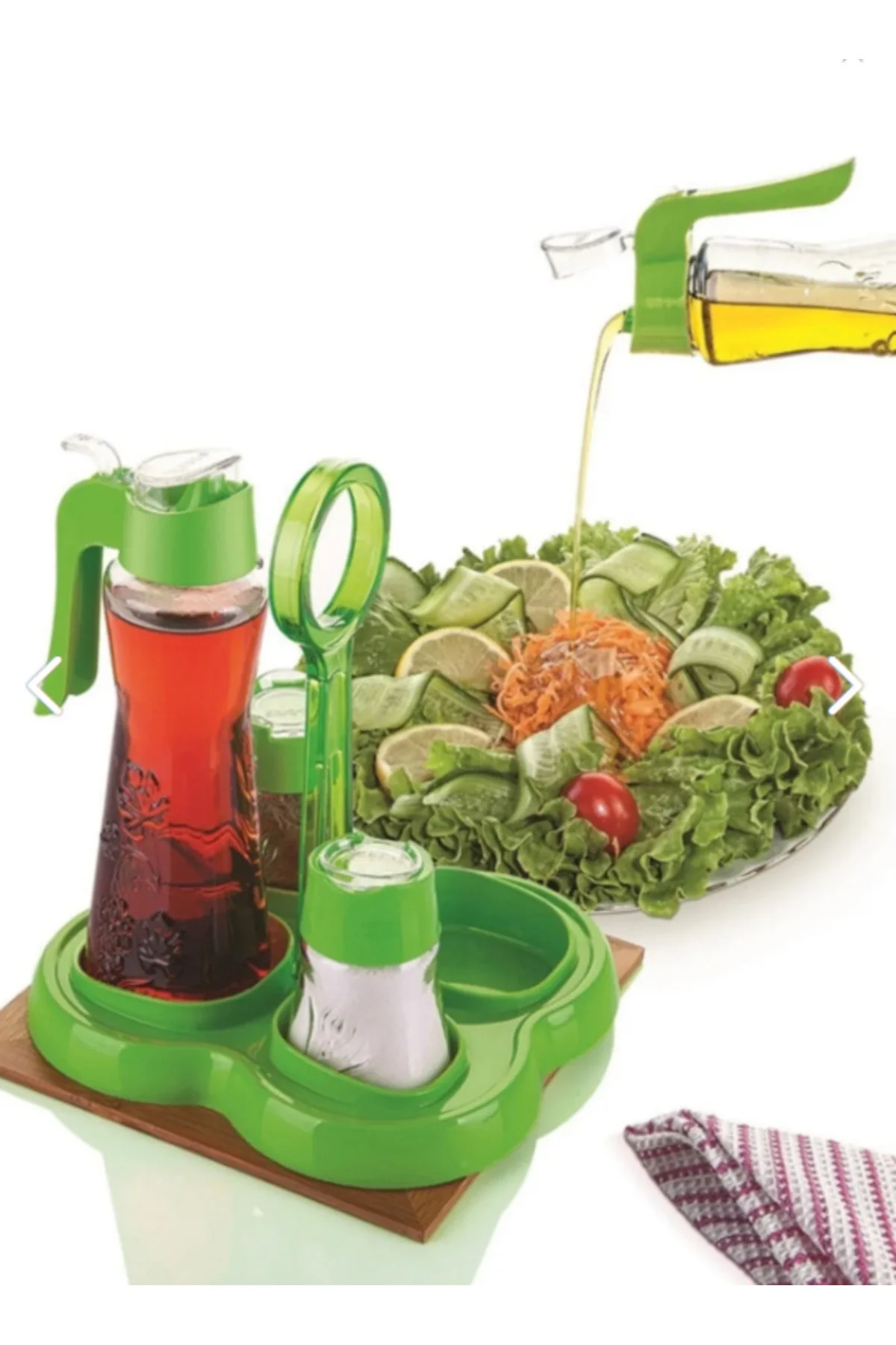 Cam Yağlık Sirkelik Sosluk Set