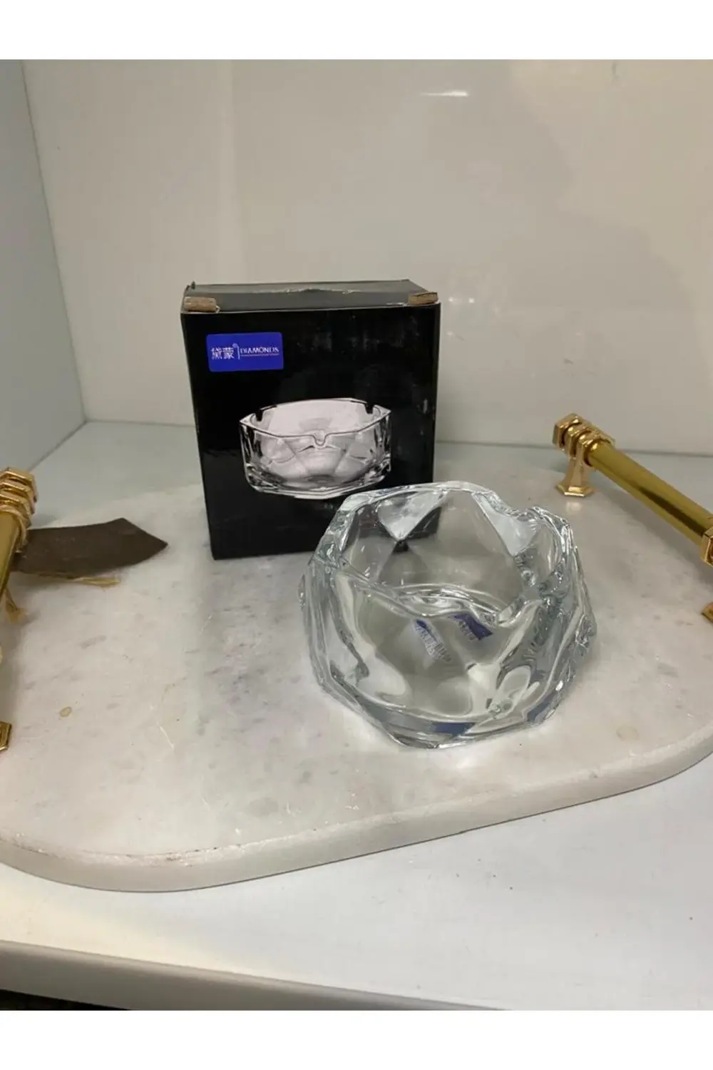 Cam Yuvarlak Küllük