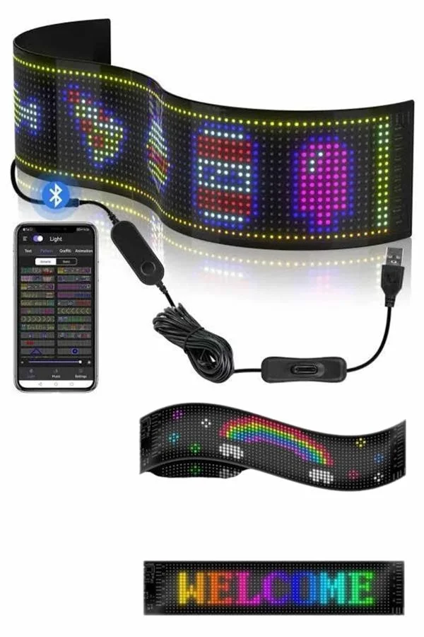 Cama Yapışan En Büyük Boy Telefon Kontrollü Led Ekran Digital Araba Yazısı Fiyatı, Yorumları ve Özellikleri