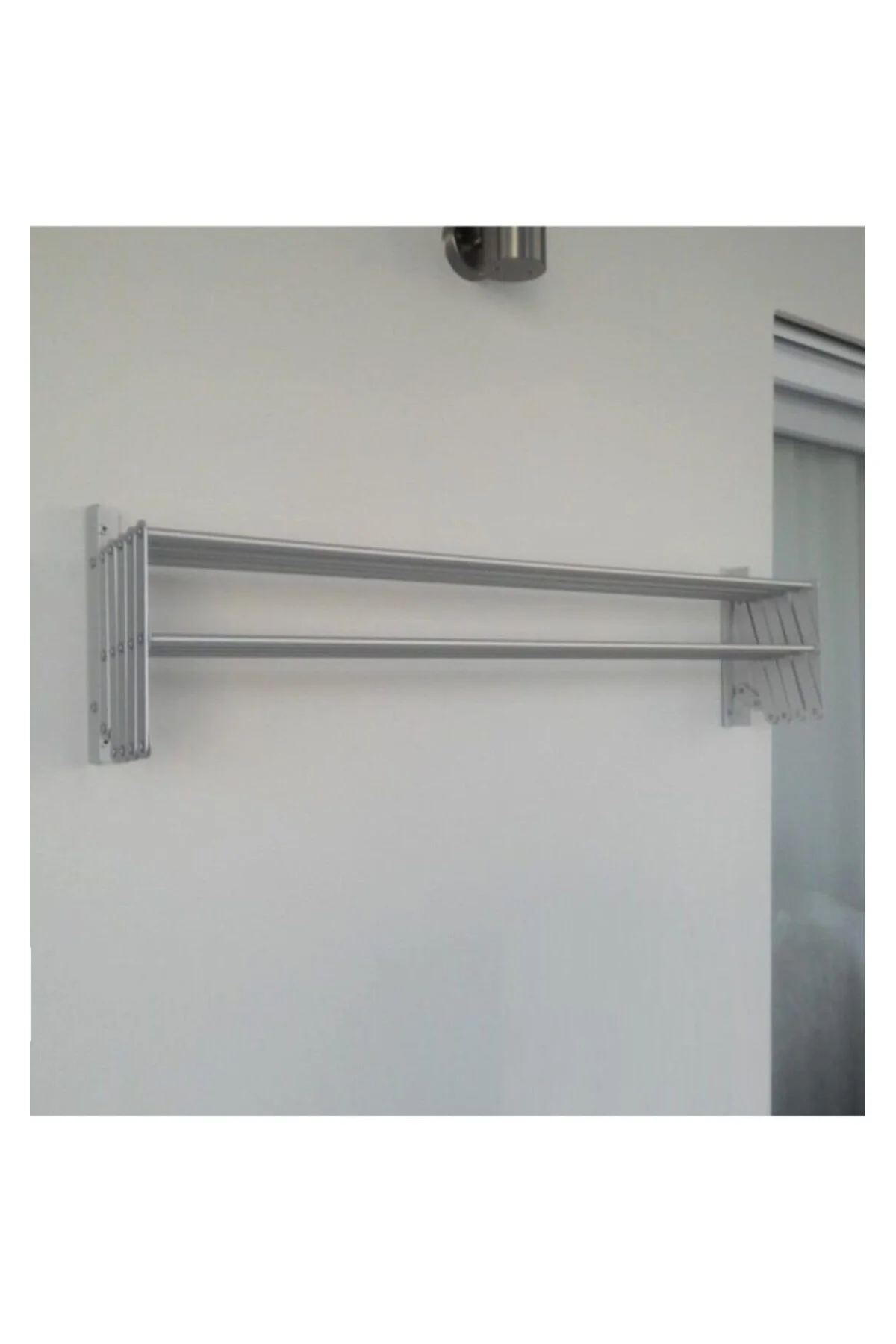 Çamaşır Balkon Kurutma Askısı Akordiyon Elbise Kurutmalık 85cm-9 