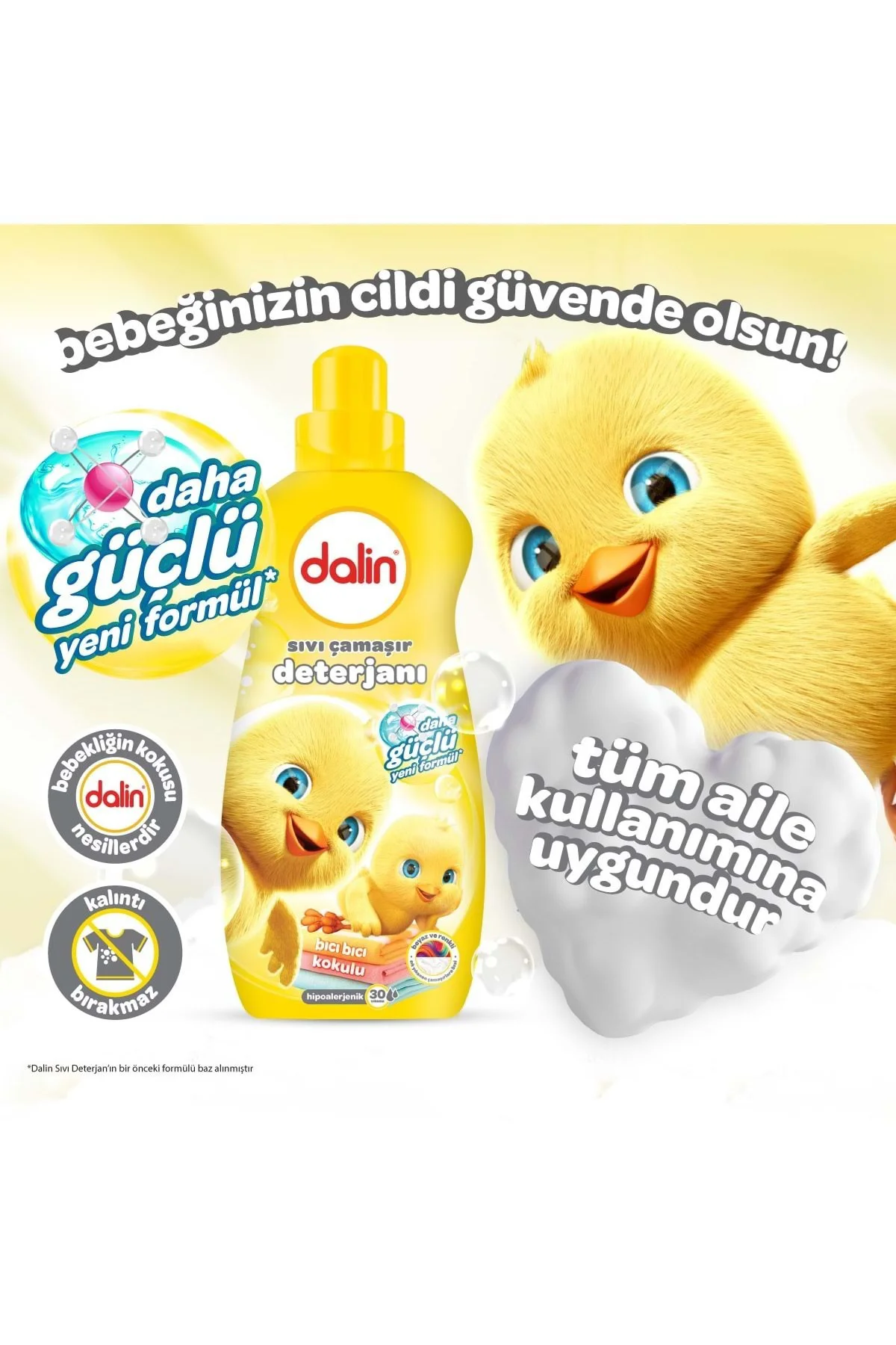 Çamaşır Deterjanı 1.5LT Bıcı Bıcı Kokulu (Hassas ve Hipoalerjenik