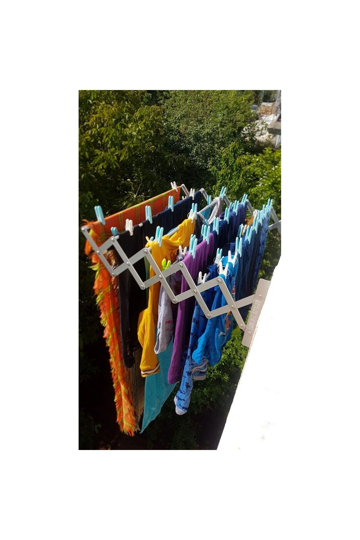 ÇAMAŞIR KURUTMA ASKISI 100 CM 9 ASKILI