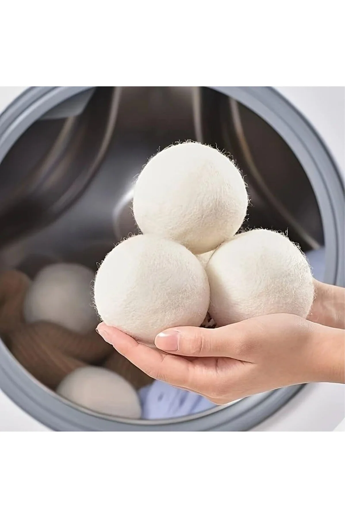 Çamaşır Kurutma makinesi yardımcıları Yün Kurutma Topları Yüksek 