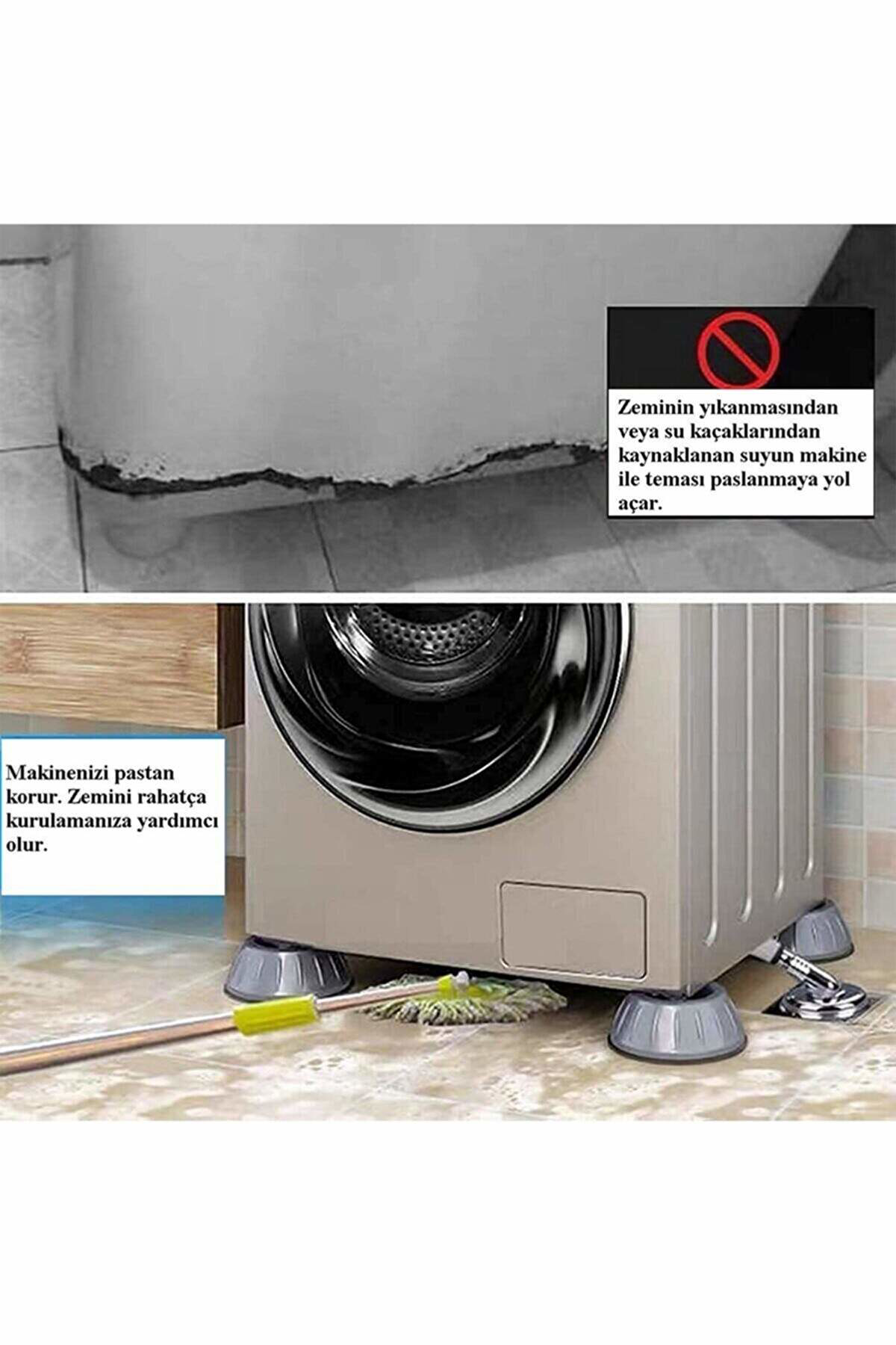 Just Cheap Store Çamaşir Makinesi Titreşim Önleyici Mobilya Yükseltici Kaydirmaz V