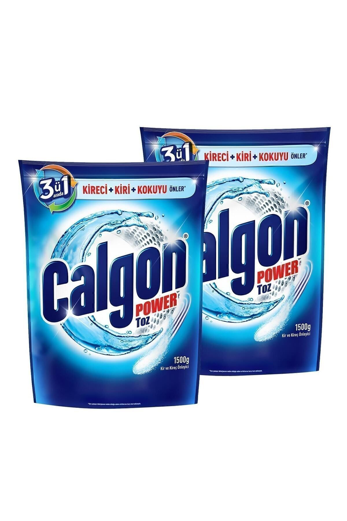 Calgon Çamaşir Makinesi Kireç Önleyici Toz 1500 Gr X2