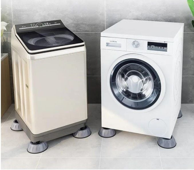 Çamaşır Makinesi Titreşim Engelleyici Stoper GRİ 4 lü Set Çamaşır Makinesi Titreşim Engelleyici Stoper GRİ 4 lü Set