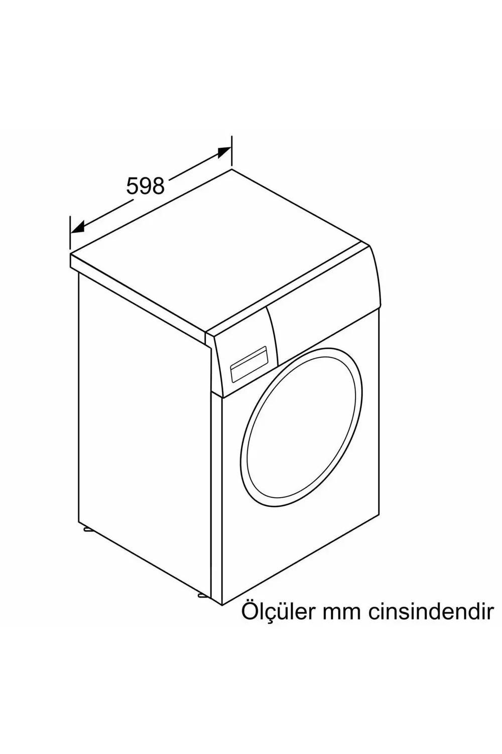 Çamaşır Makinesi 9 Kg 1200 Devir