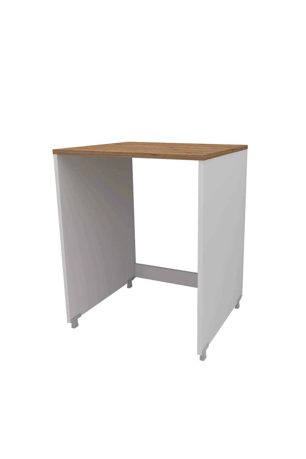 Çamaşır Makinesi Dolabı 89x65 cm Beyaz - Görsel 4