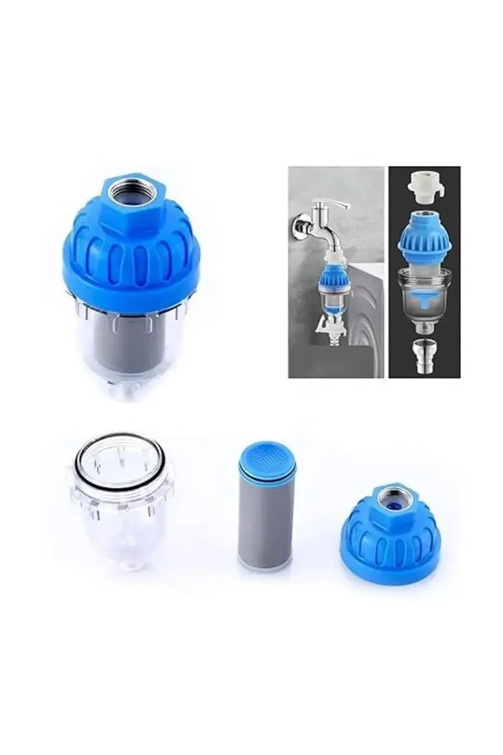 Çamaşır Makinesi İçin Kireç Ve Pas Önleyici, ön filtre lavabo su