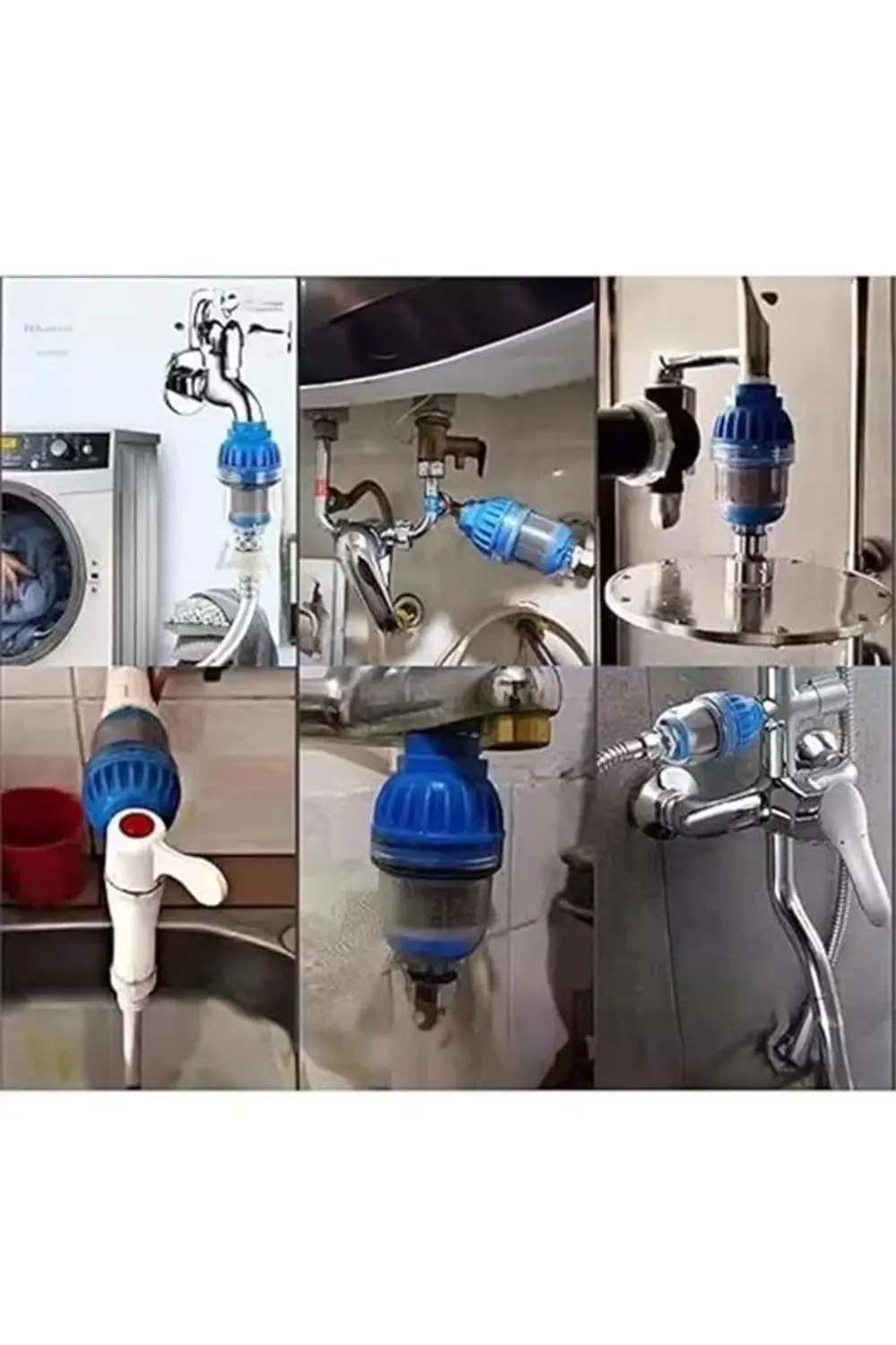 Çamaşır Makinesi İçin Kireç Ve Pas Önleyici, ön filtre lavabo su