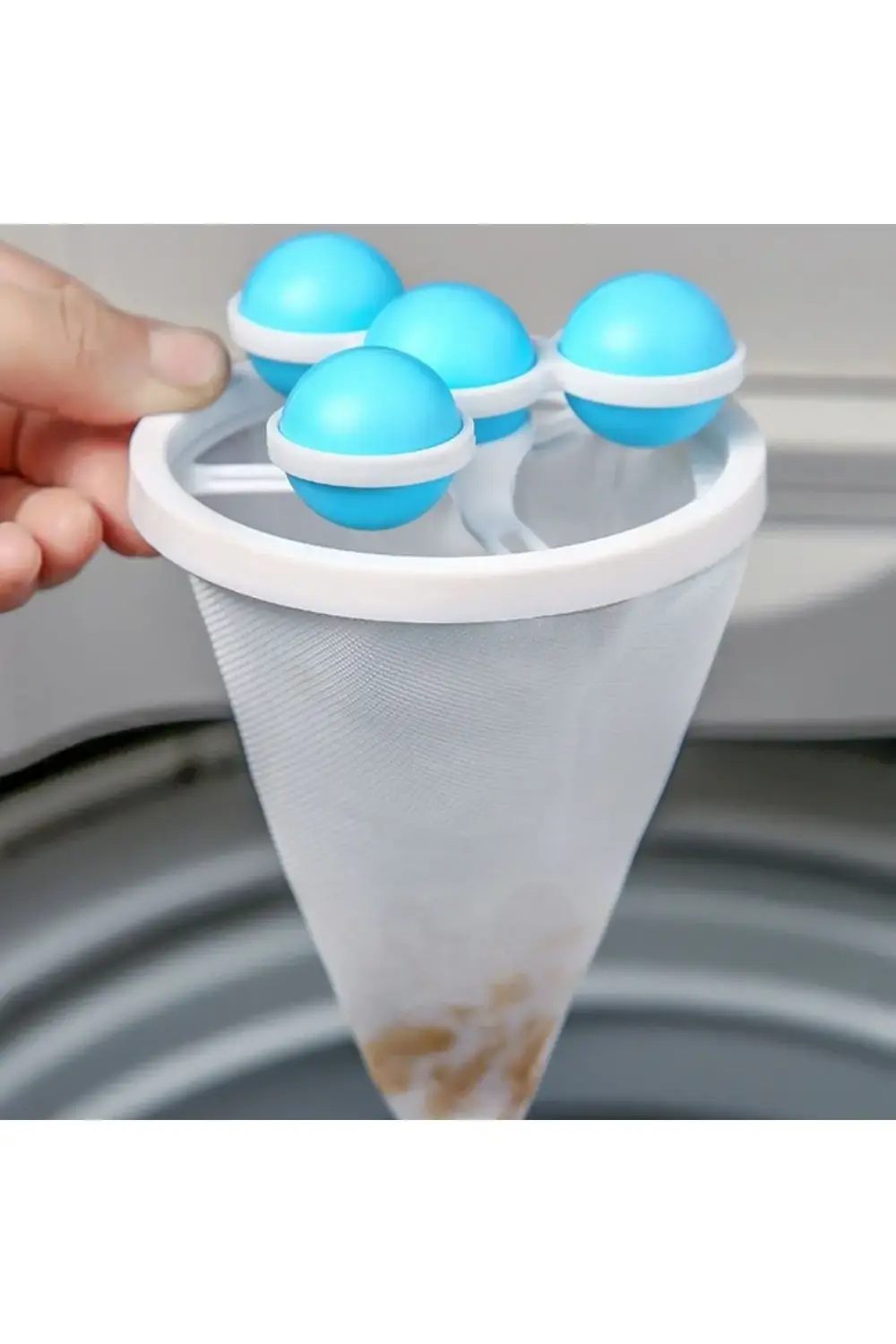 ® Çamaşır Makinesi İçin Toz ve Evcil Hayvan Tüyü Toplayıcı Yıkana