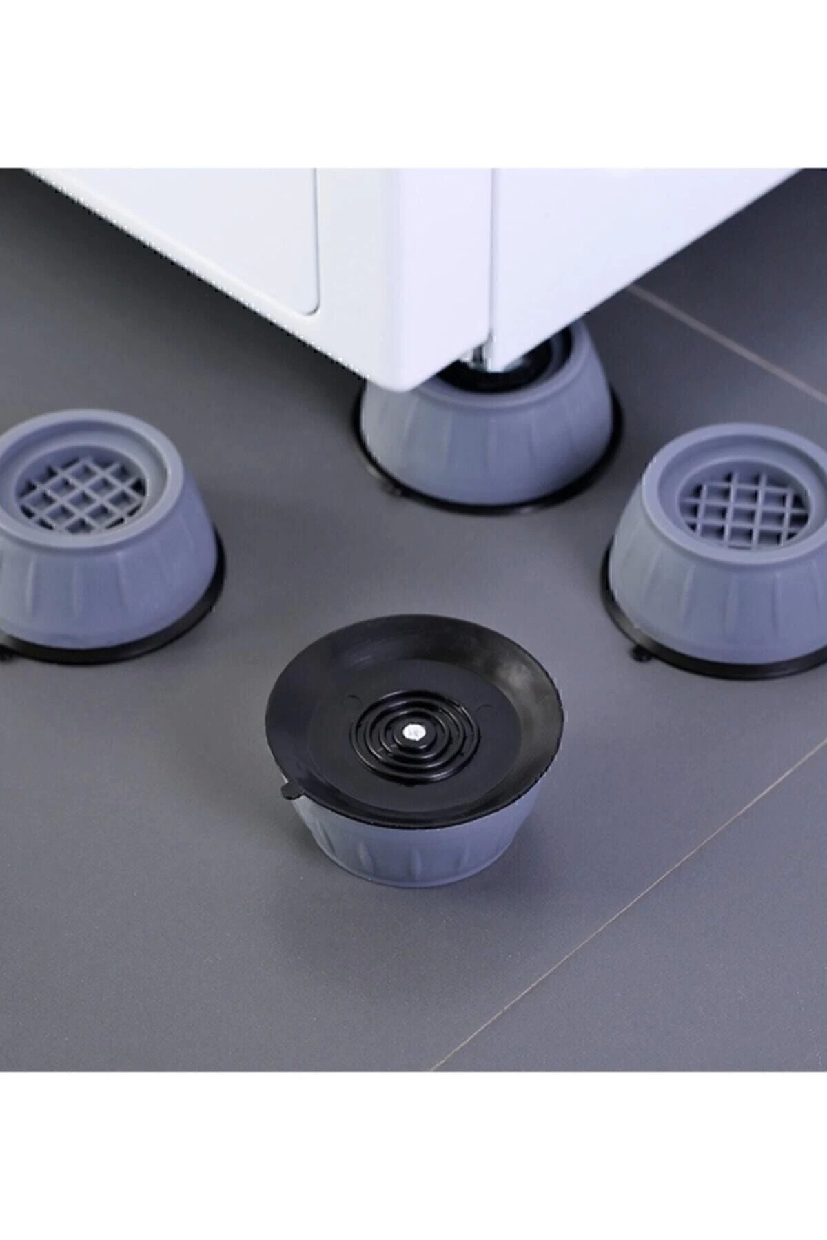 Çamaşır Makinesi Titreşim Önleyici Kaydırmaz Vantuzlu Ayak Stoper