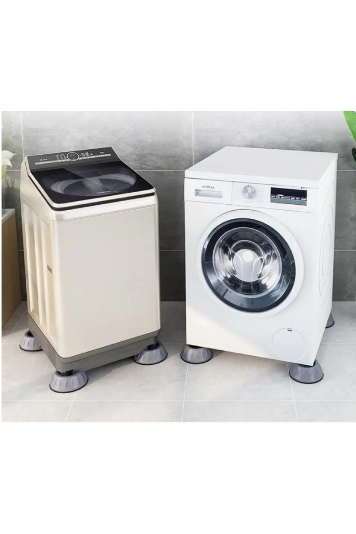 Çamaşır Makinesi Titreşim Ve Kayma Engelleyici Set - Gürültü Enge