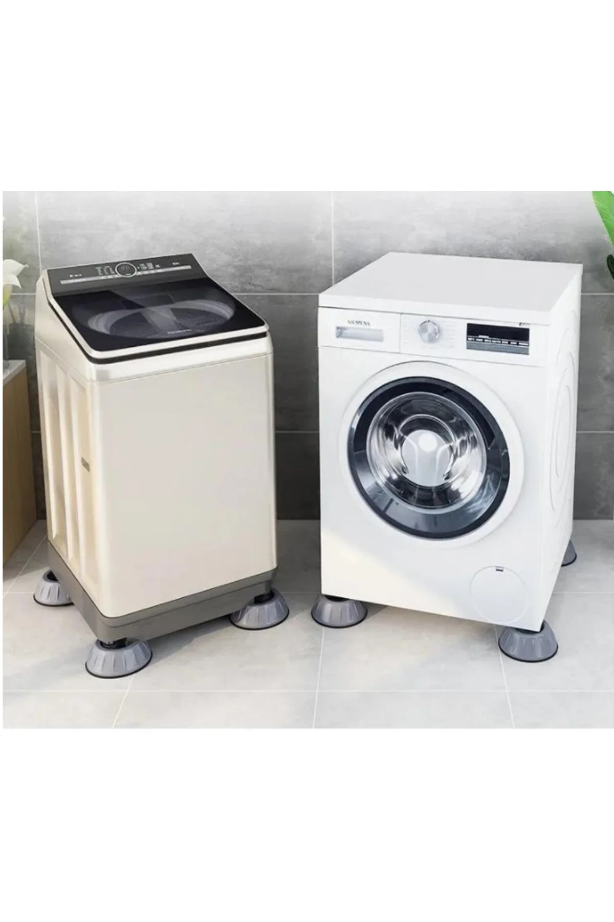 Çamaşır Makinesi Titreşim Engelleyici Set