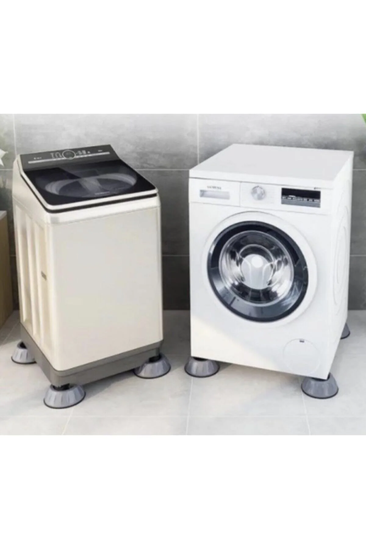 Çamaşır Makinesi Titreşim Engelleyici Aparat (4 Lü Set)