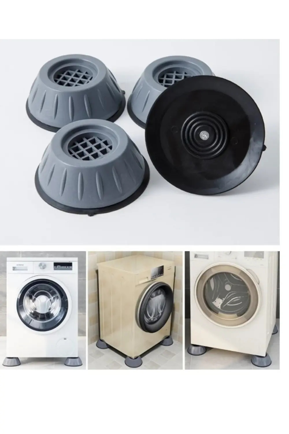 Çamaşır Makinesi Titreşim Engelleyici Stoper 4 Lü Set