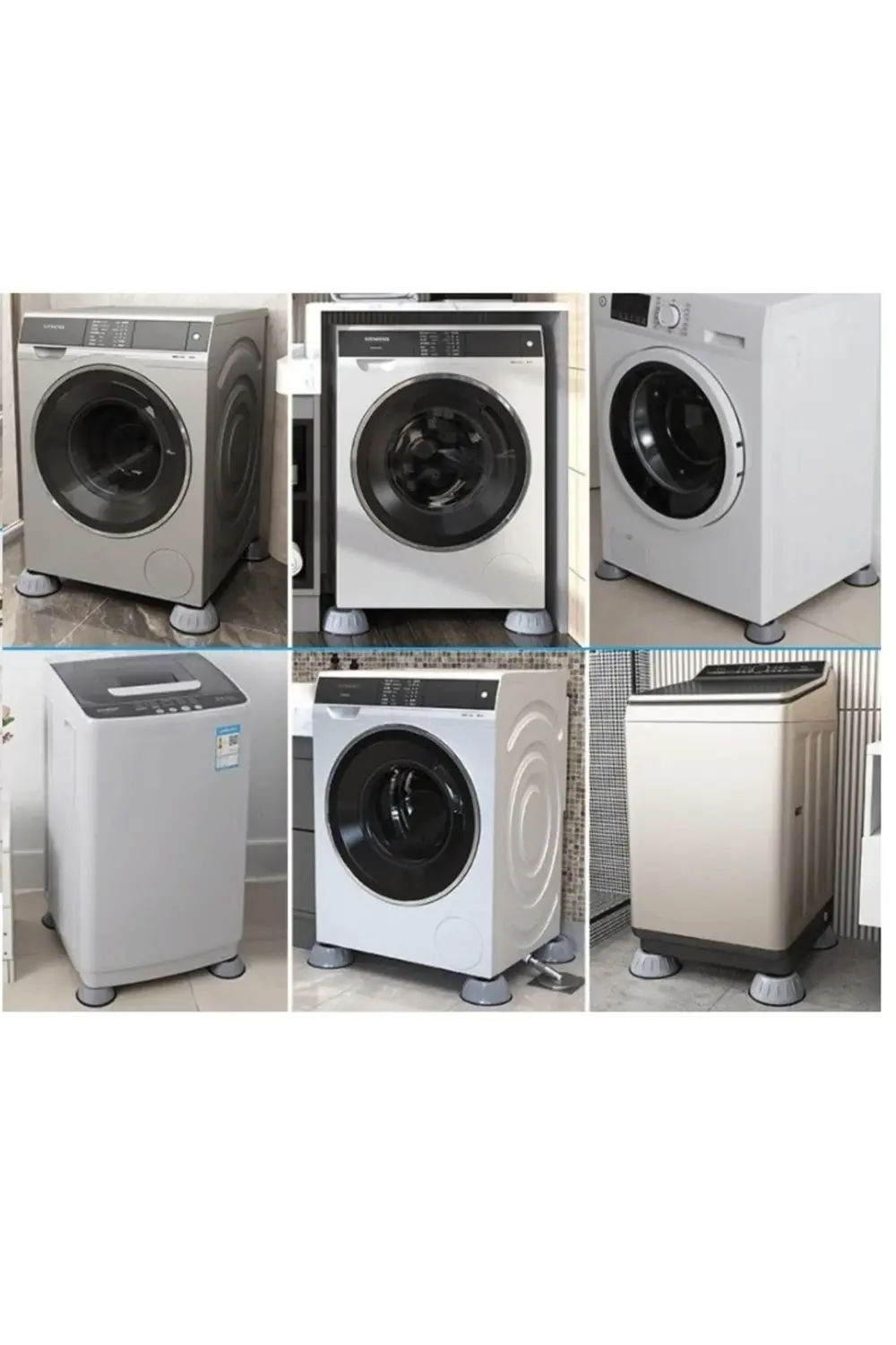 Çamaşır Makinesi Titreşim Engelleyici Stoper 4 Lü Set