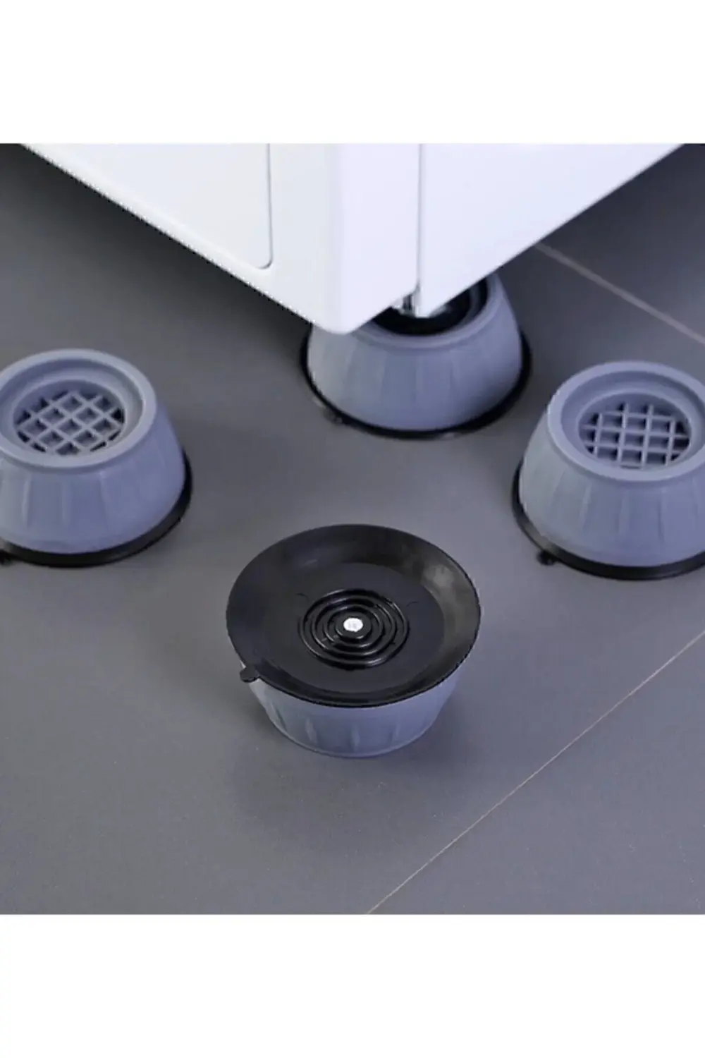 Çamaşır Makinesi Titreşim Önleyici Kaydırmaz Vantuzlu Ayak Stoper