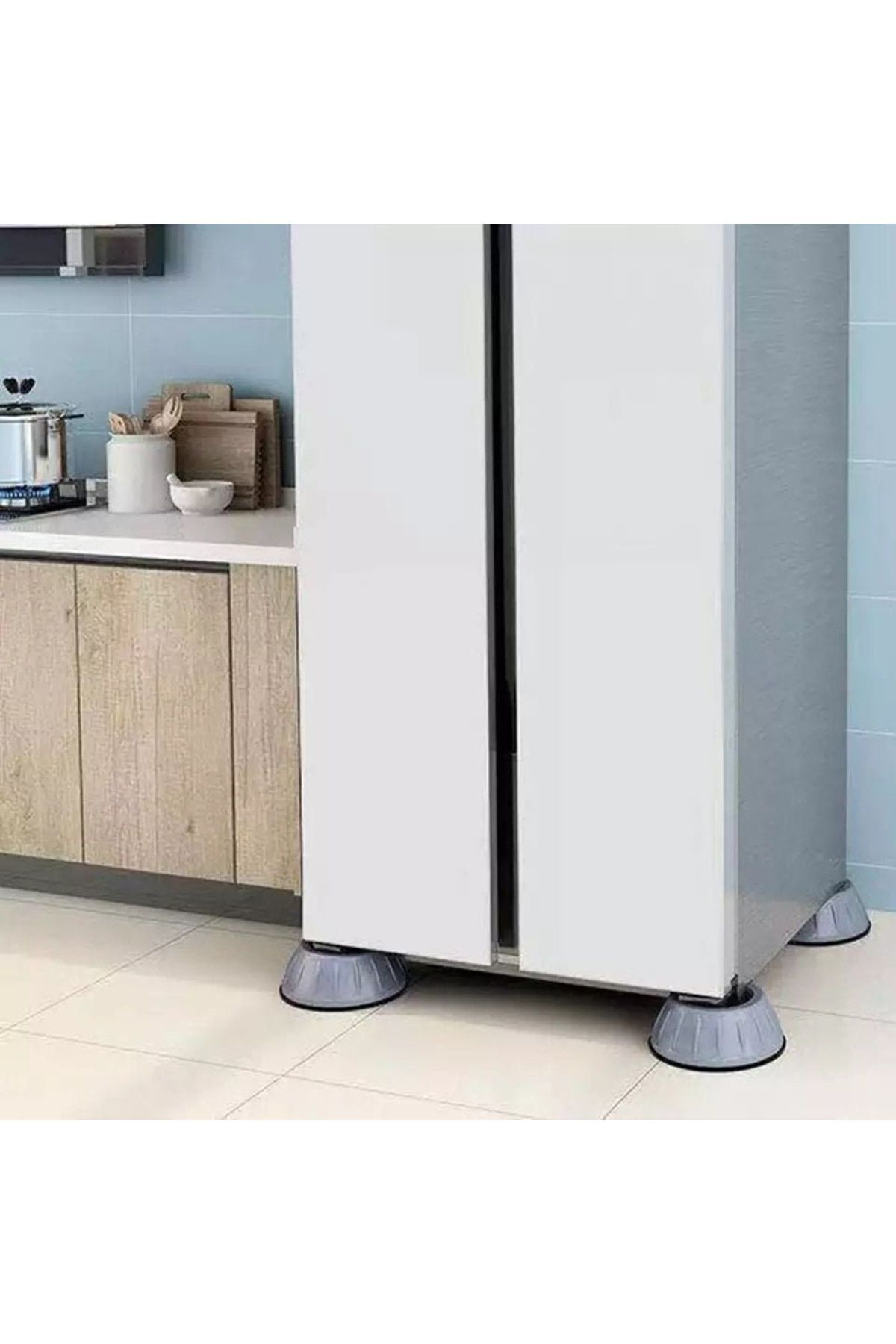 Çamaşır Makinesi Yükseltici Titreşim Engelleyici Stoper 4 Lü Set