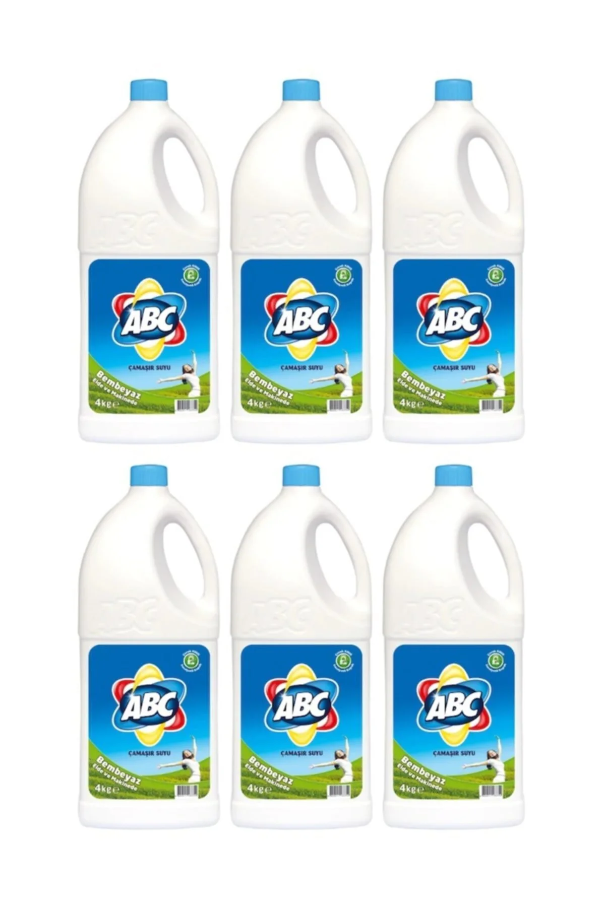 ÇAMAŞIRSuyu Bembeyaz 4000 gr x 6 Adet