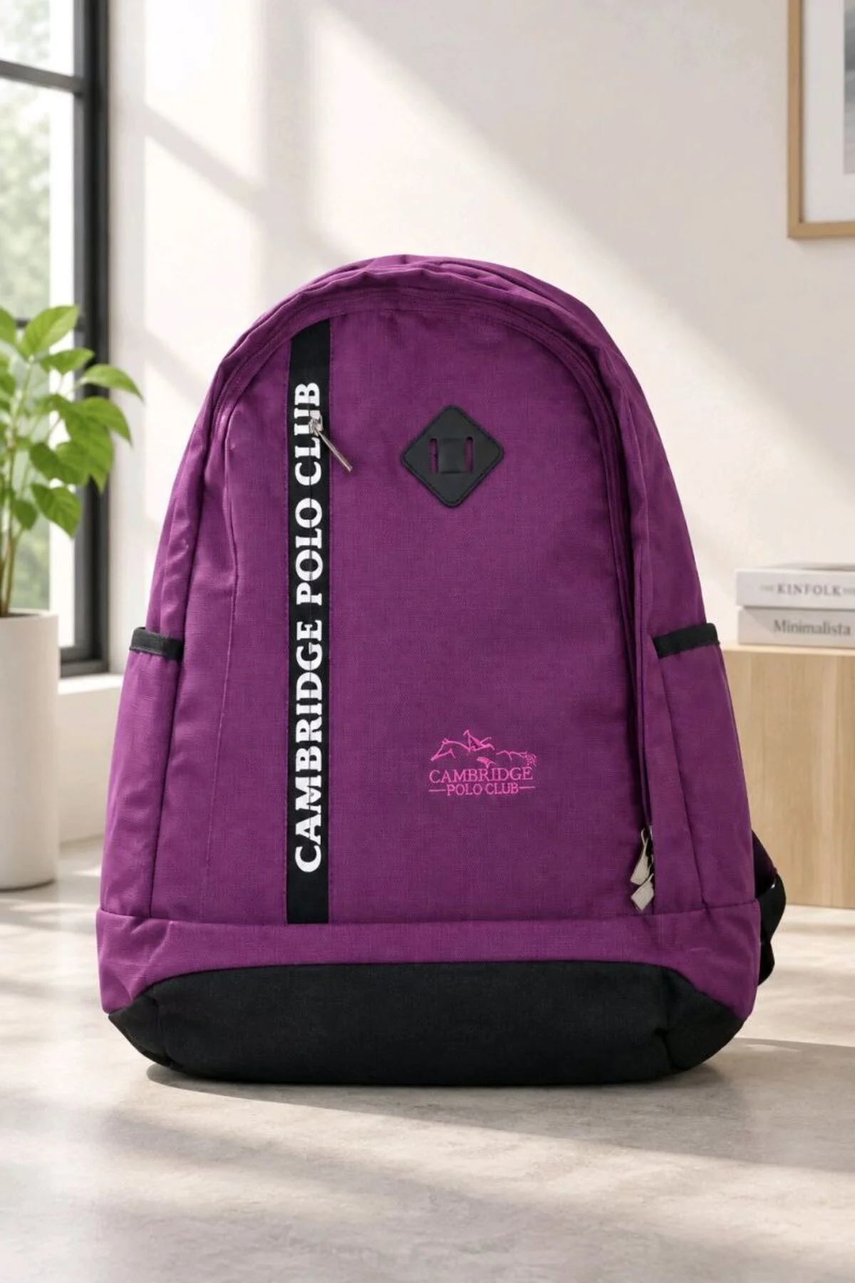 CambıredgePolo Bordo Renk Lüks Okul Çantası CambıredgePolo Bordo Renk Lüks Okul Çantası