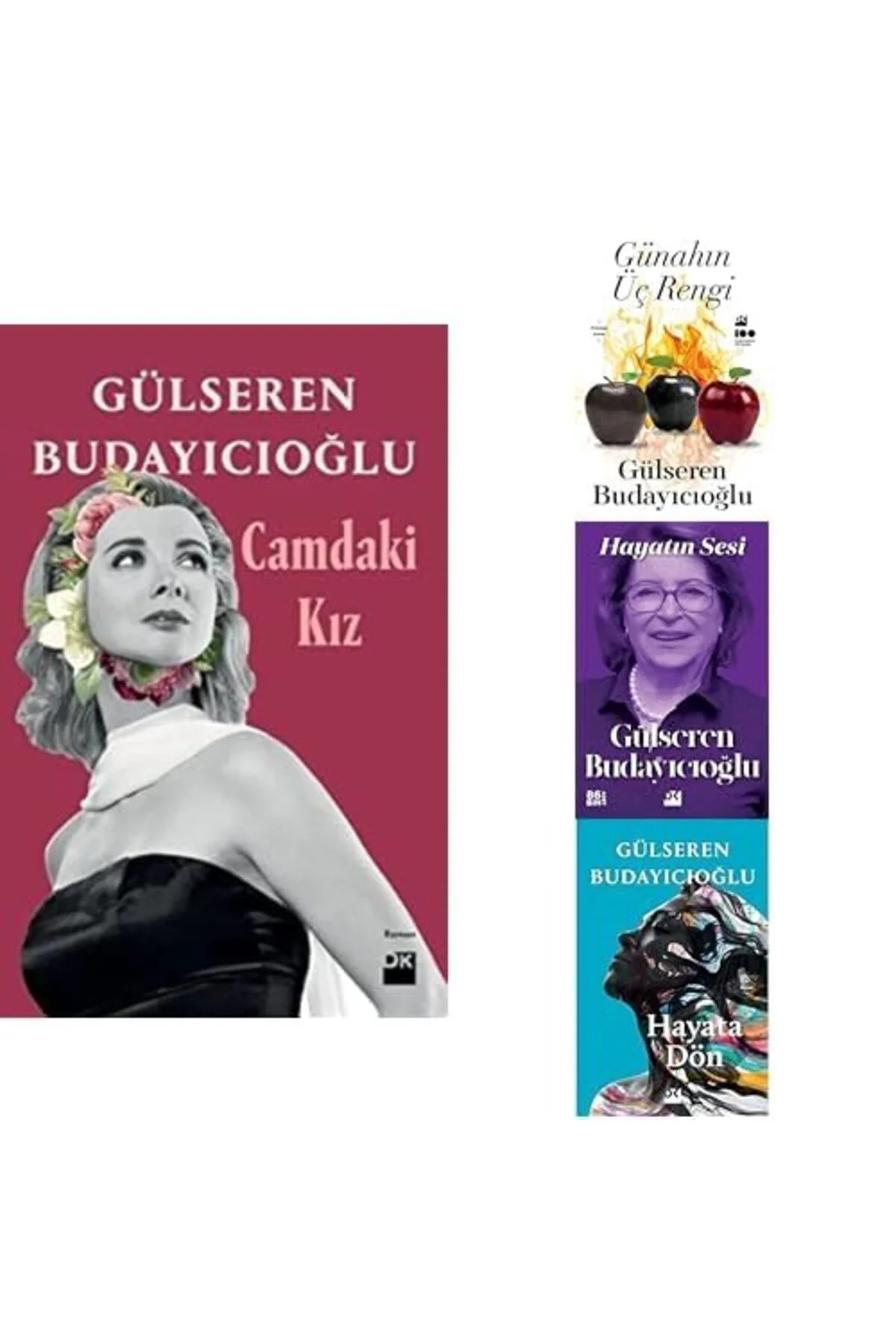 CAMDAKI KIZ+GUNAHIN UC RENGI+HAYATIN SESI+HAYATA DON=4 SET