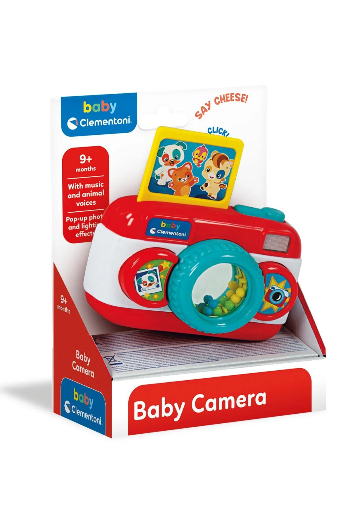 Camera Toy with Sounds and Lights - For Age 9+ Months