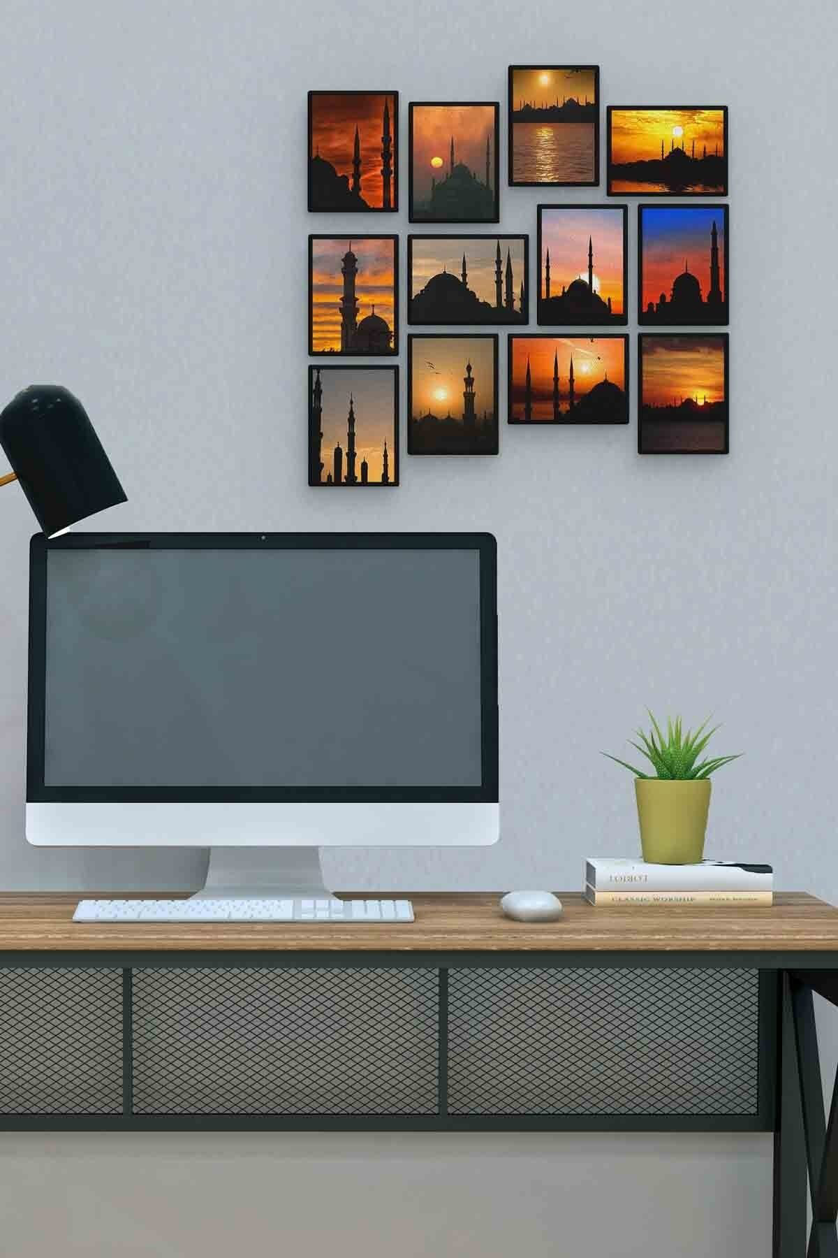 Cami 12 Parça Mdf (ahşap) Tablo Ofis Boyu 