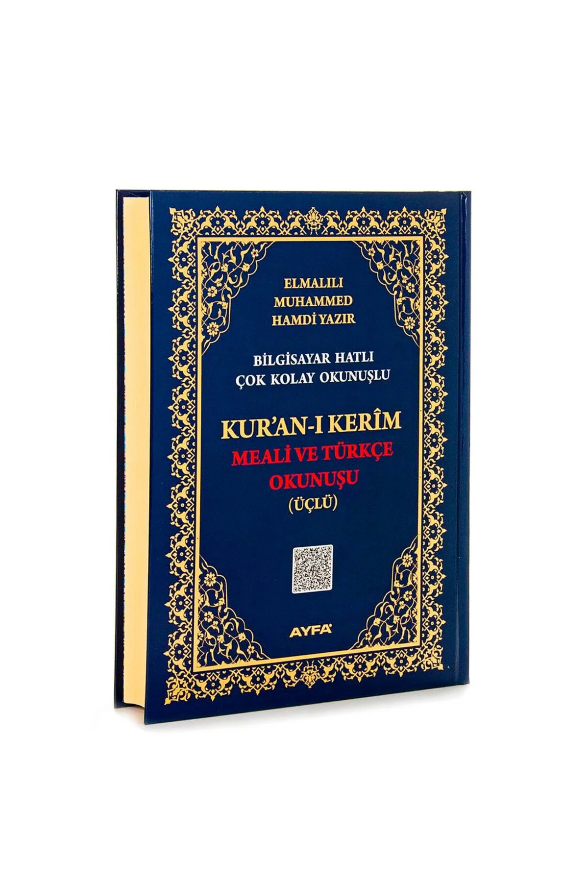 Cami Boy Kuranı Kerim Meali Ve Türkçe Okunuşu - Üçlü