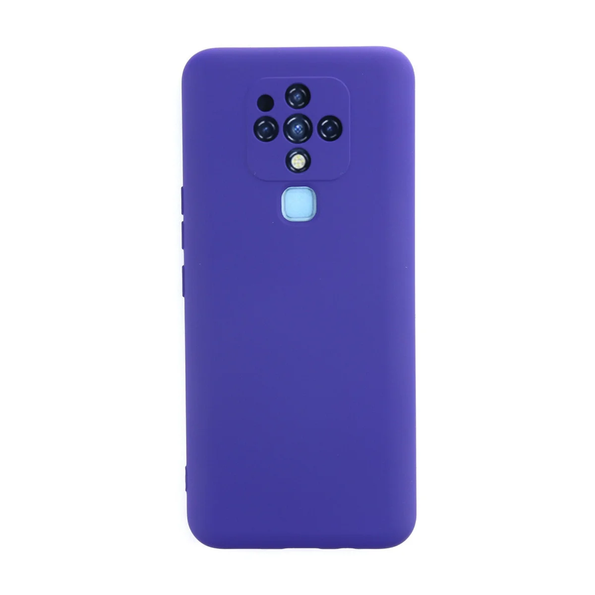 Camon 16 Nano İçi Kadife Silikon Kılıf - Mor