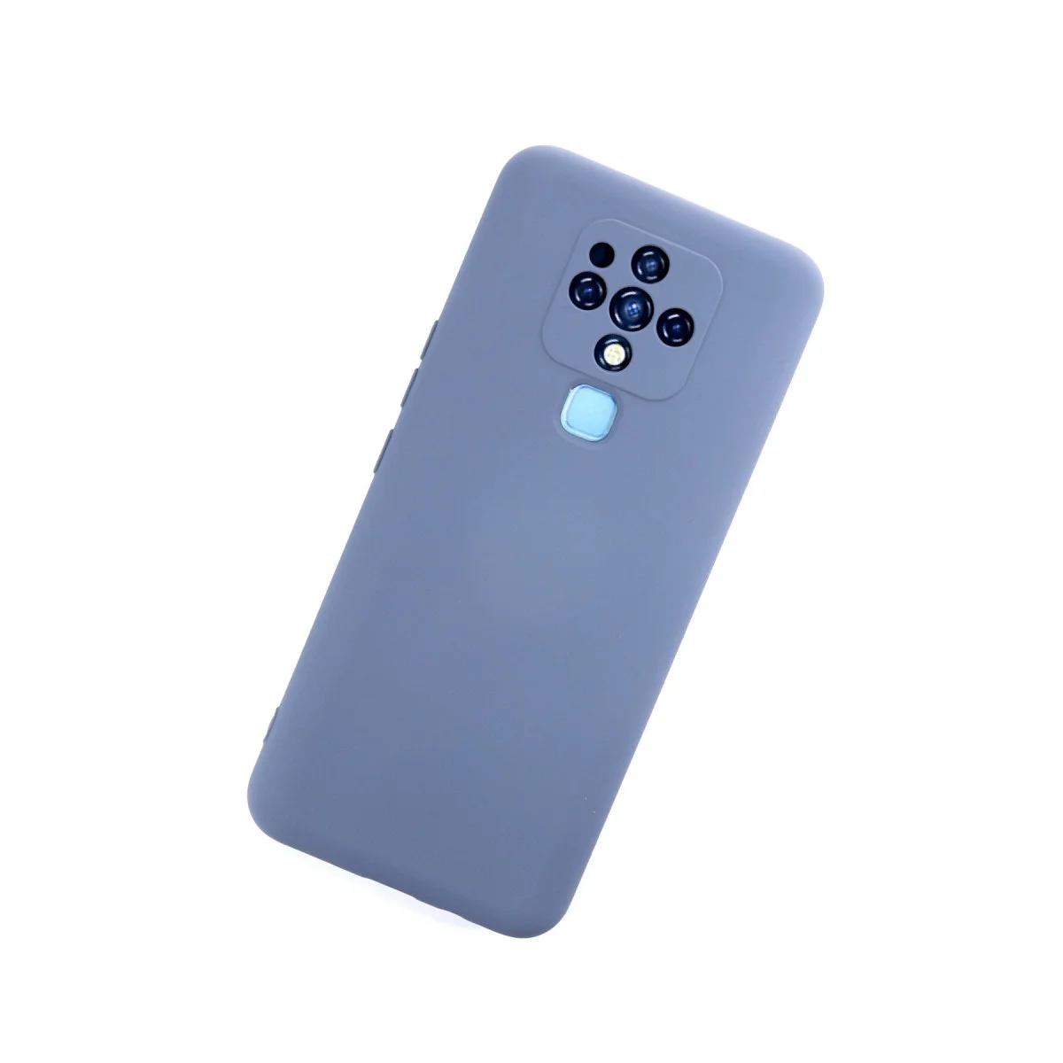 Camon 16 Nano İçi Kadife Silikon Kılıf - Gri